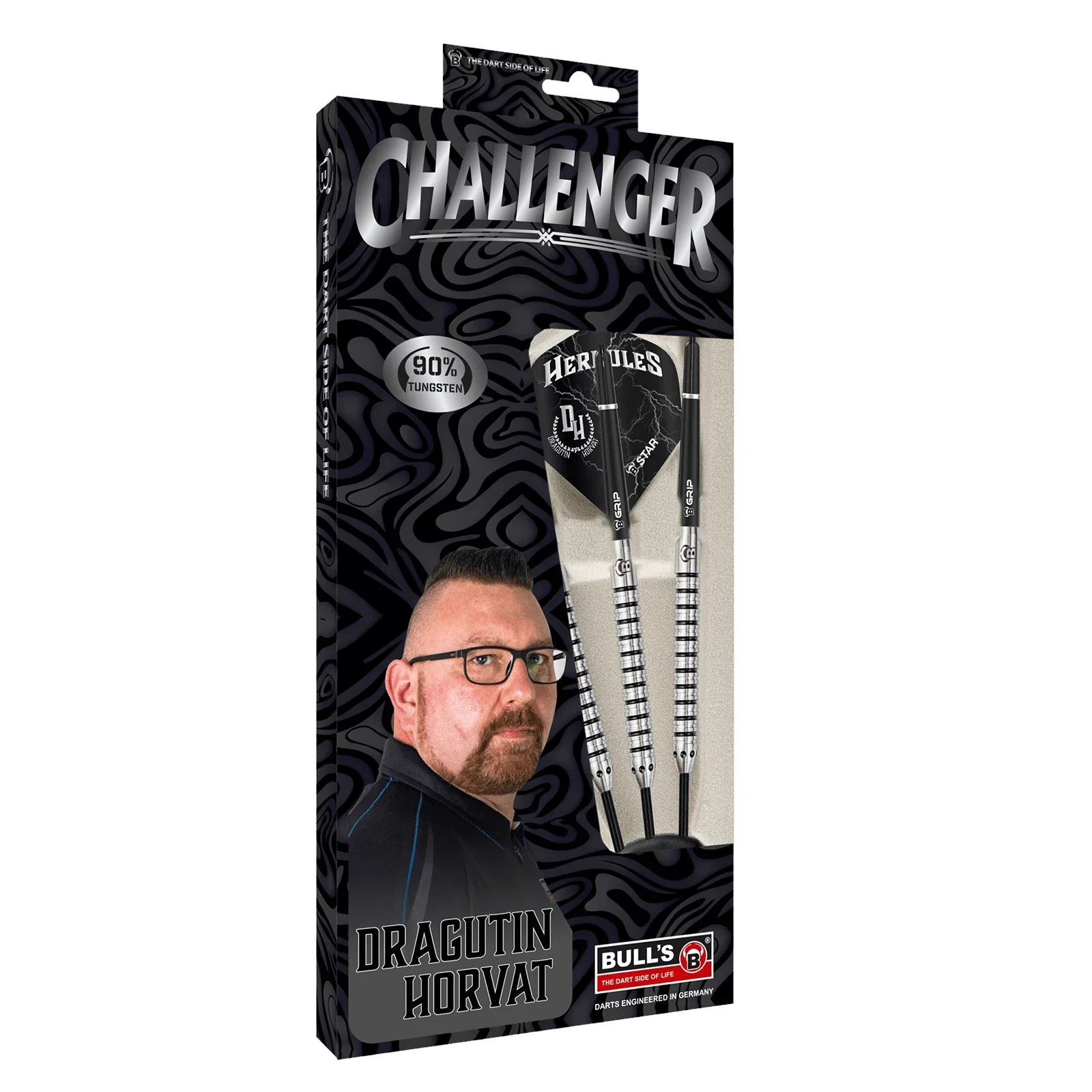 Bulls Challenger Dragutin Horvat 21g Steel Tip Darts - Image 3
