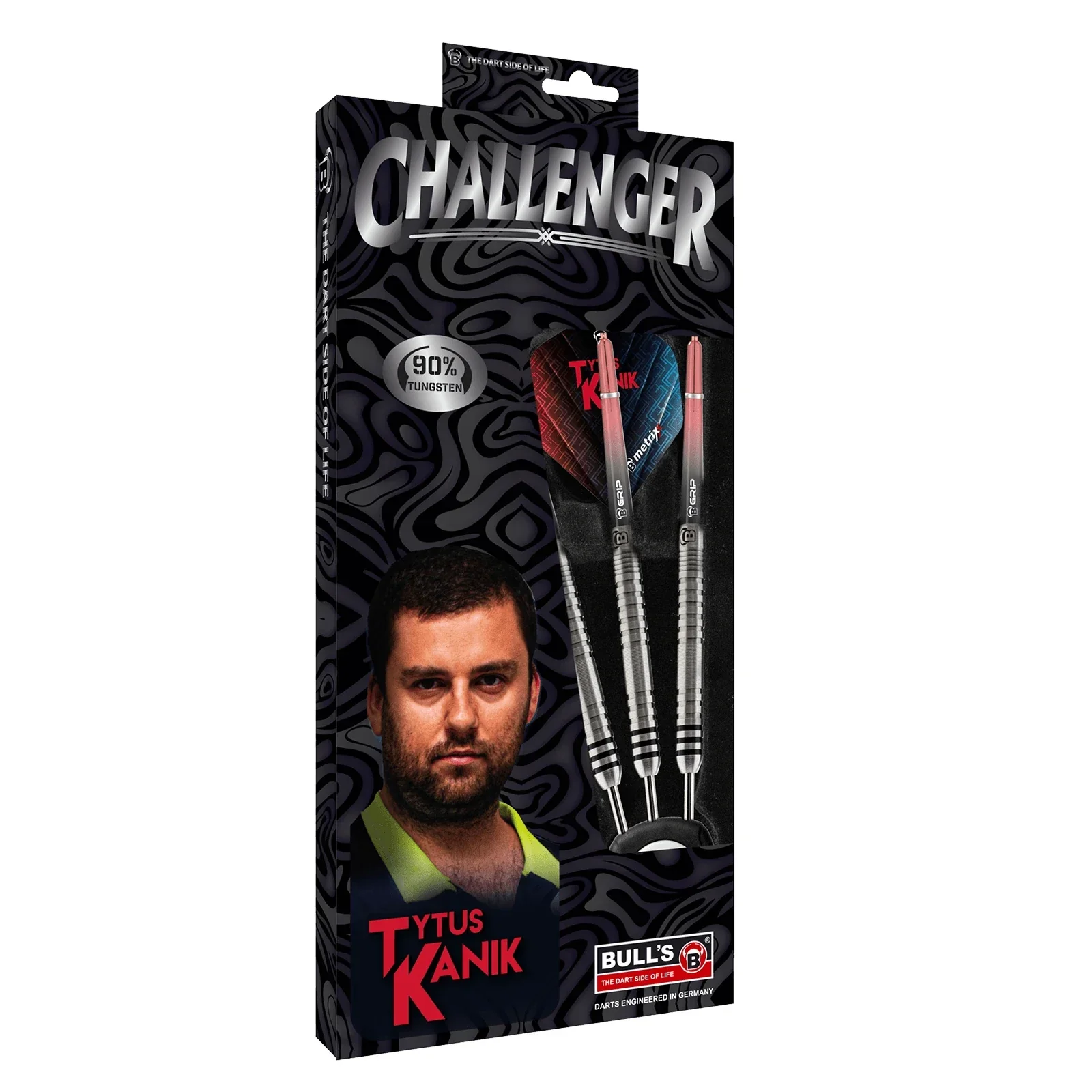 Bulls Challenger Tytus Kanik 22g Steel Tip Darts - Image 3