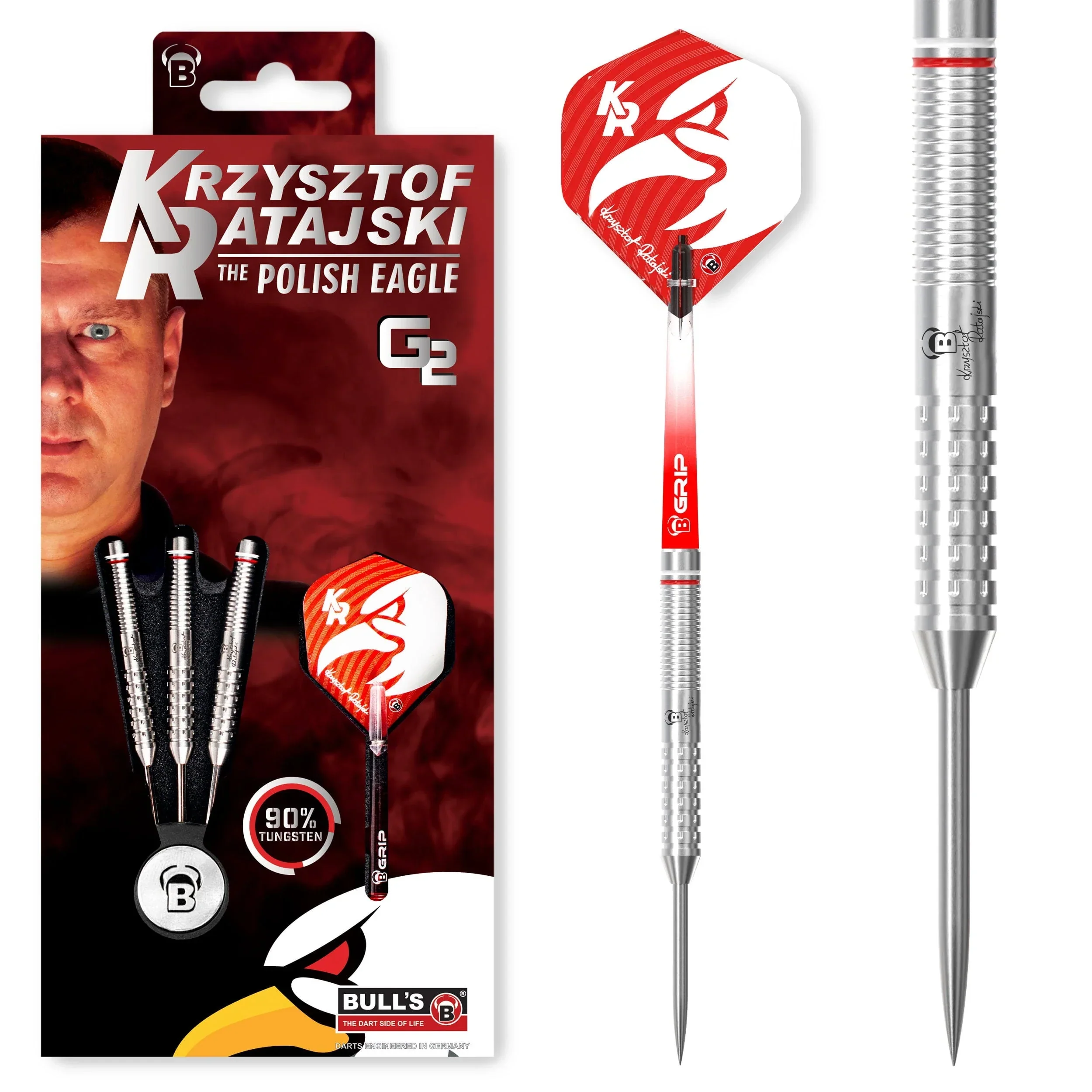 Bulls Krzysztof Ratajski Generation 2 26g Darts - Image 2