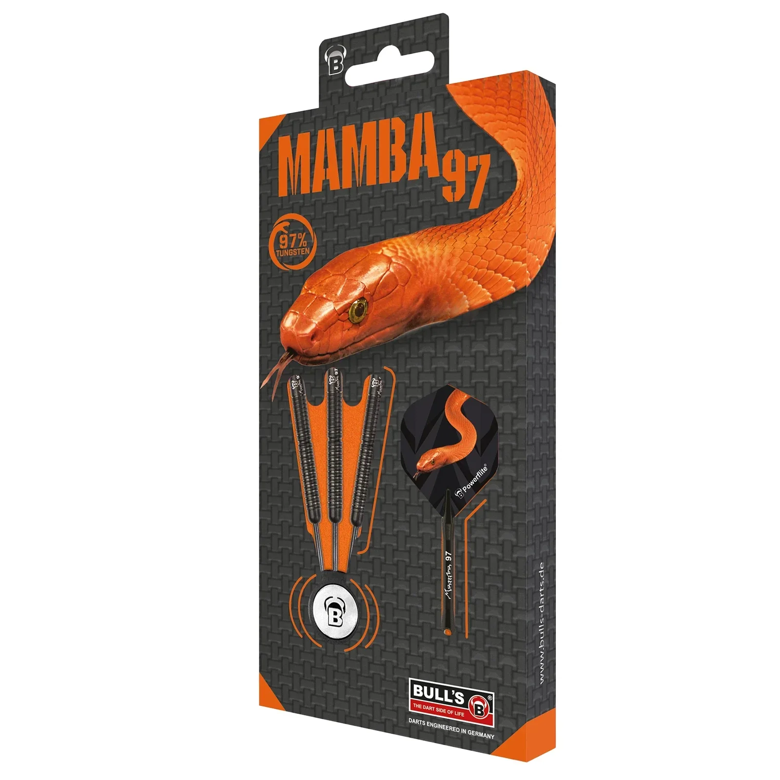 Bulls Mamba 97 M6 23g Steel Tip Darts - Image 2