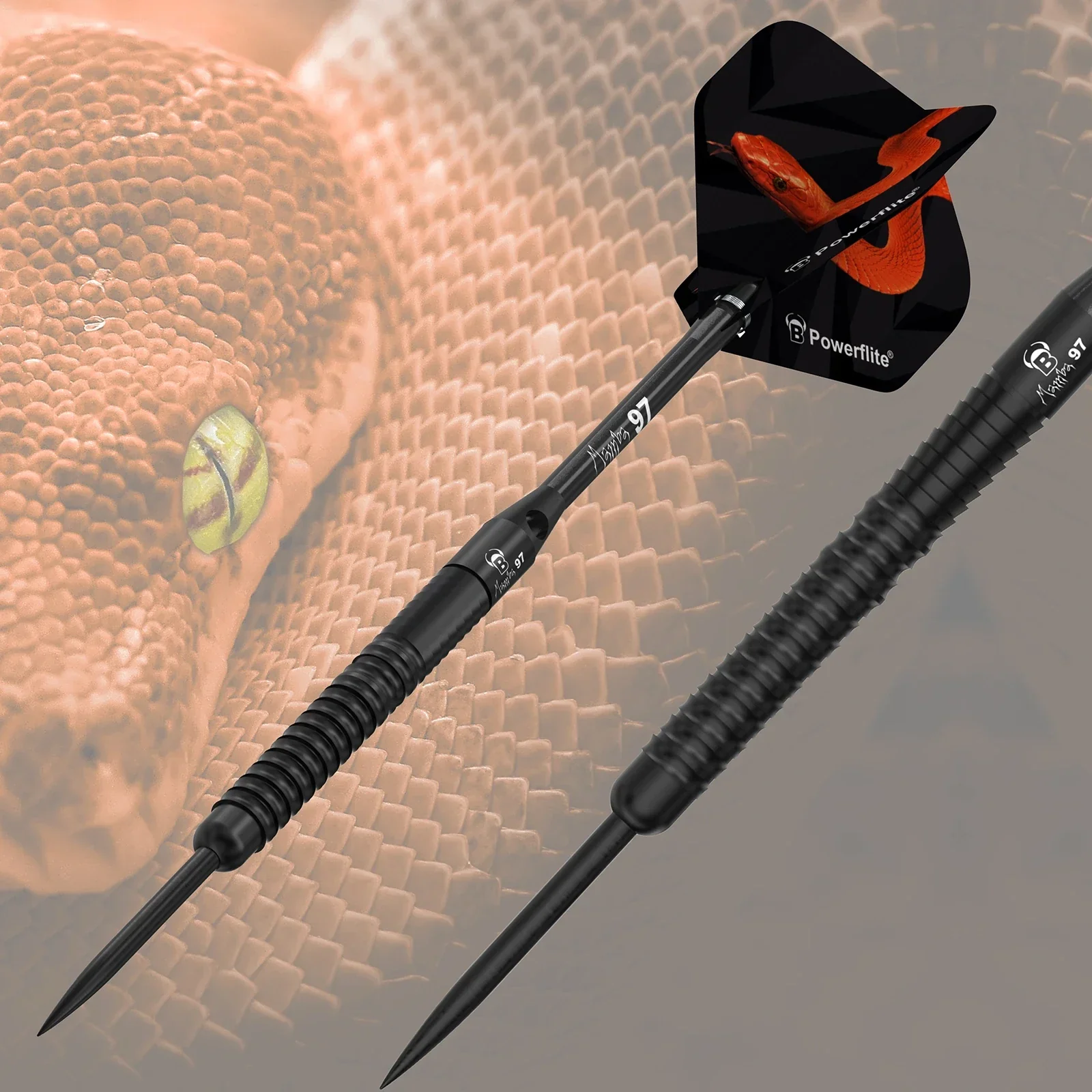 Bulls Mamba 97 M6 23g Steel Tip Darts - Image 3