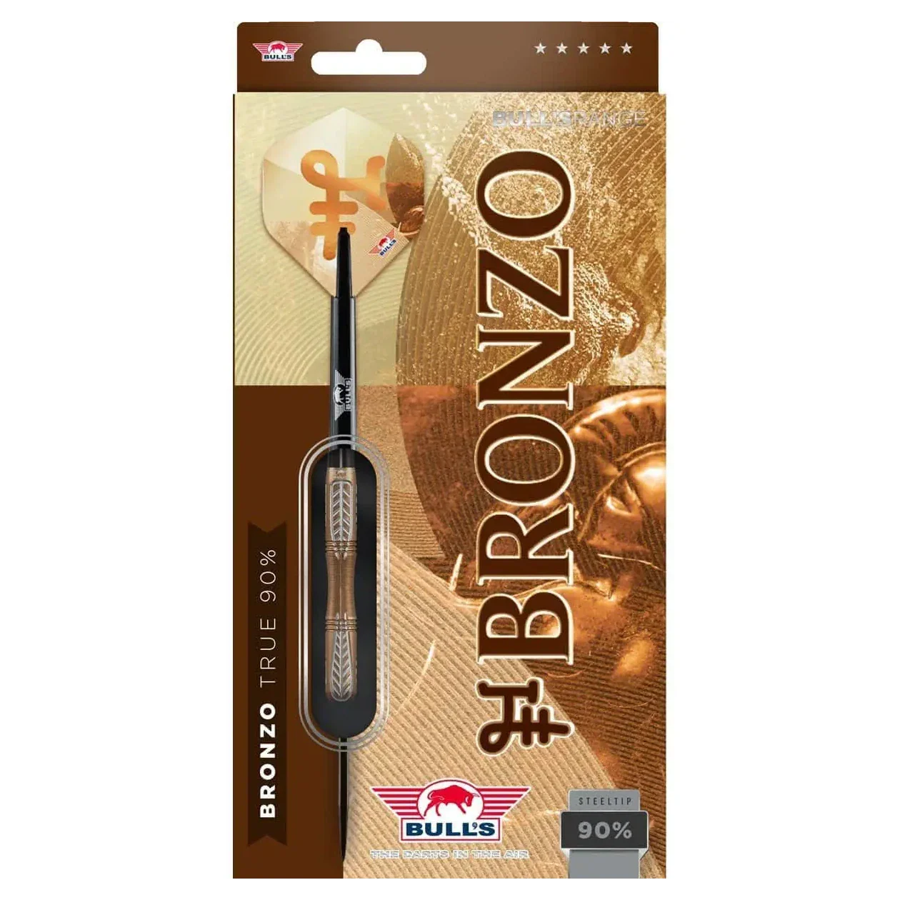 Bulls NL Bronzo True 90% Tungsten Steel Tip Darts 25g - Image 6