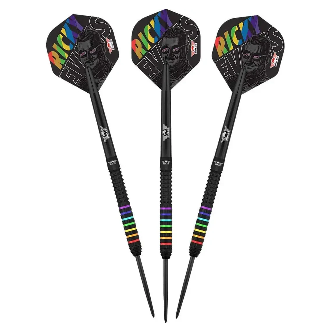 Bulls NL Ricky Evans 95% Tungsten Steel Tip Darts - 25g - Image 4