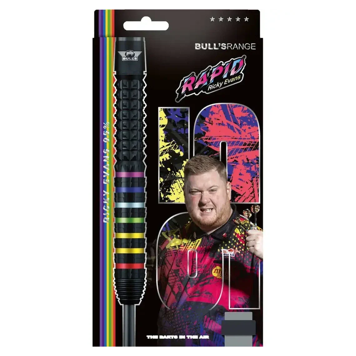 Bulls NL Ricky Evans 95% Tungsten Steel Tip Darts - 25g - Image 6