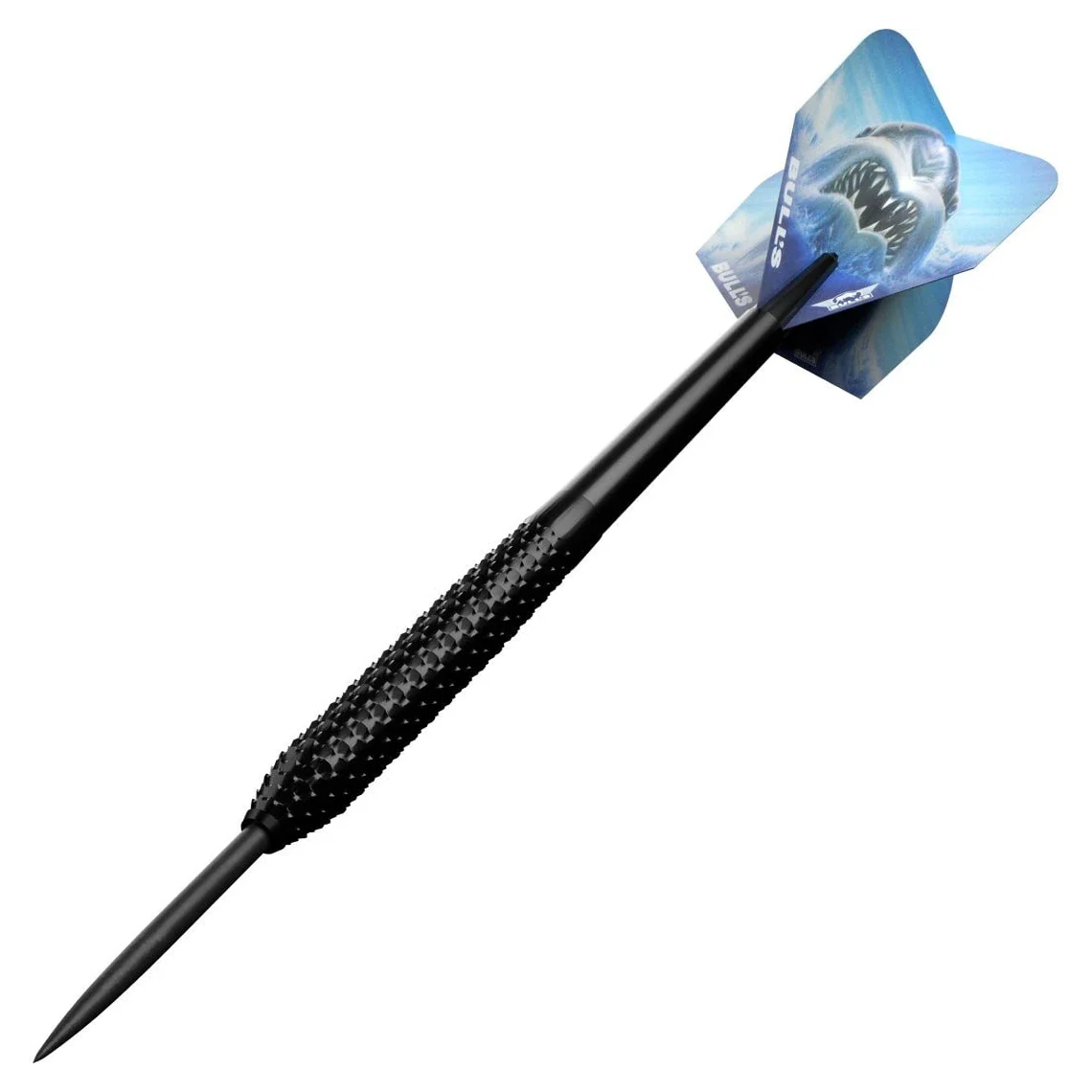 Bulls NL Shark Pro Black 90% Tungsten Steel Tip Darts - 24g - Image 2