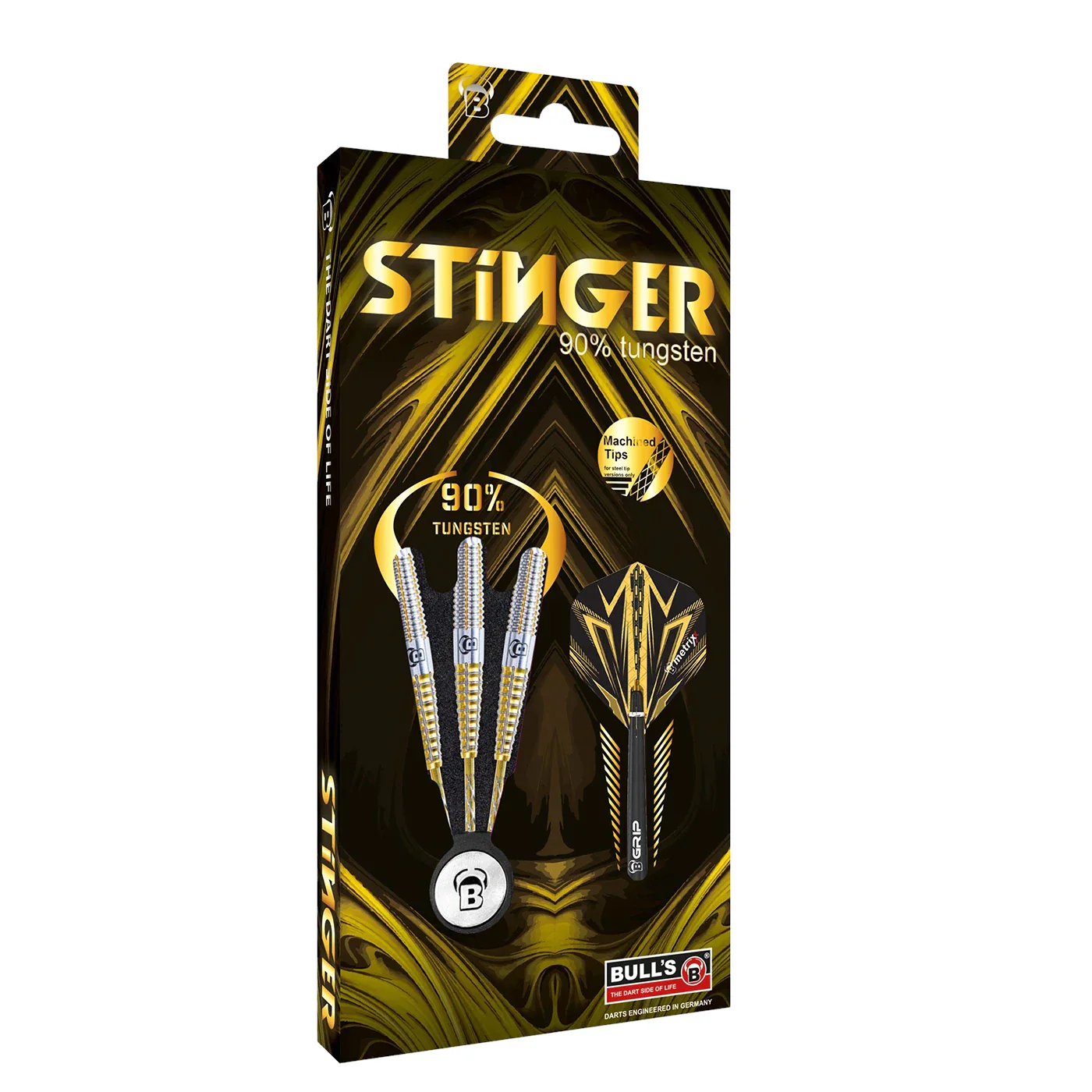 Bulls Stinger Gold Titanium 21g Steel Tip Darts - Image 5