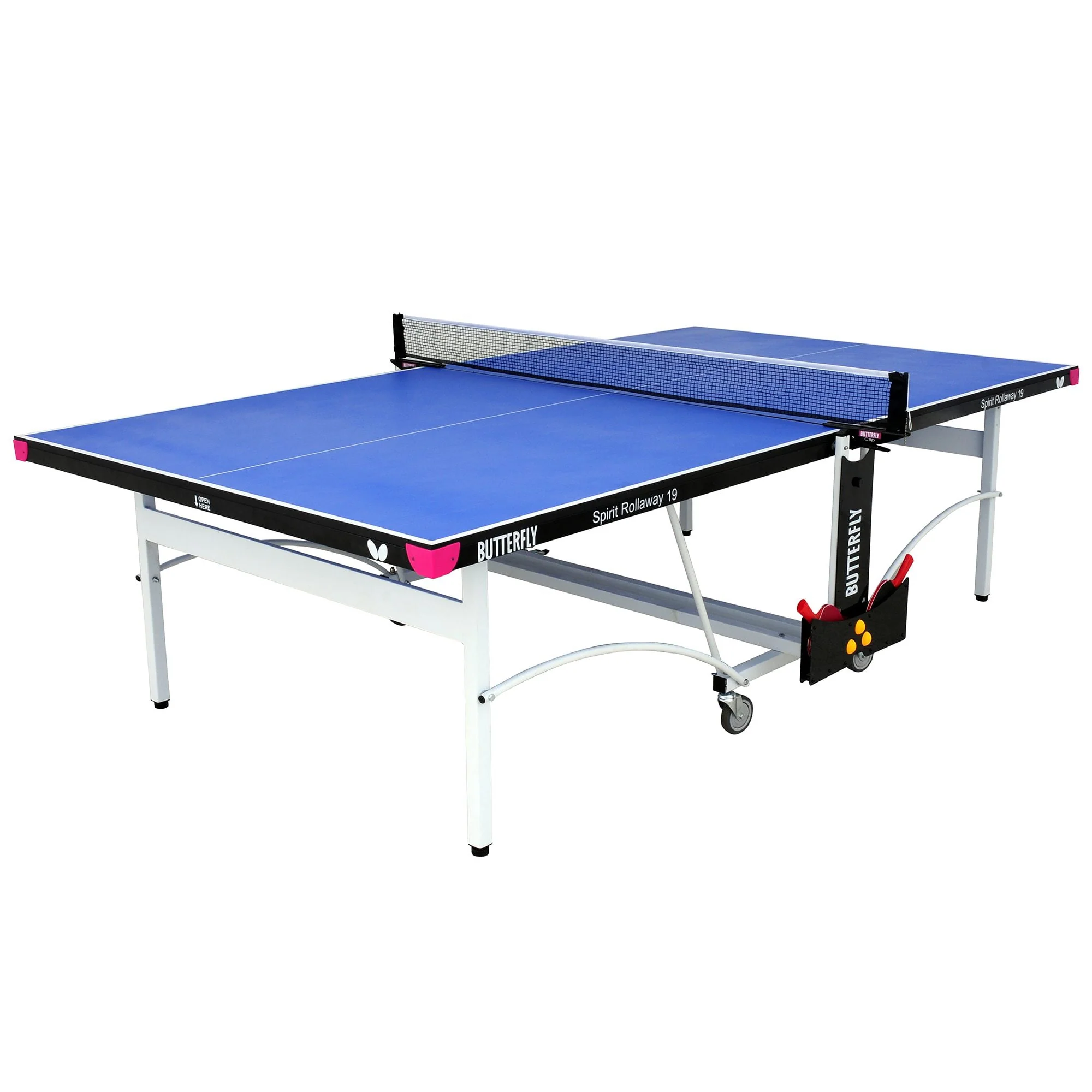 Butterfly Spirit 19 Blue Rollaway Indoor Table
