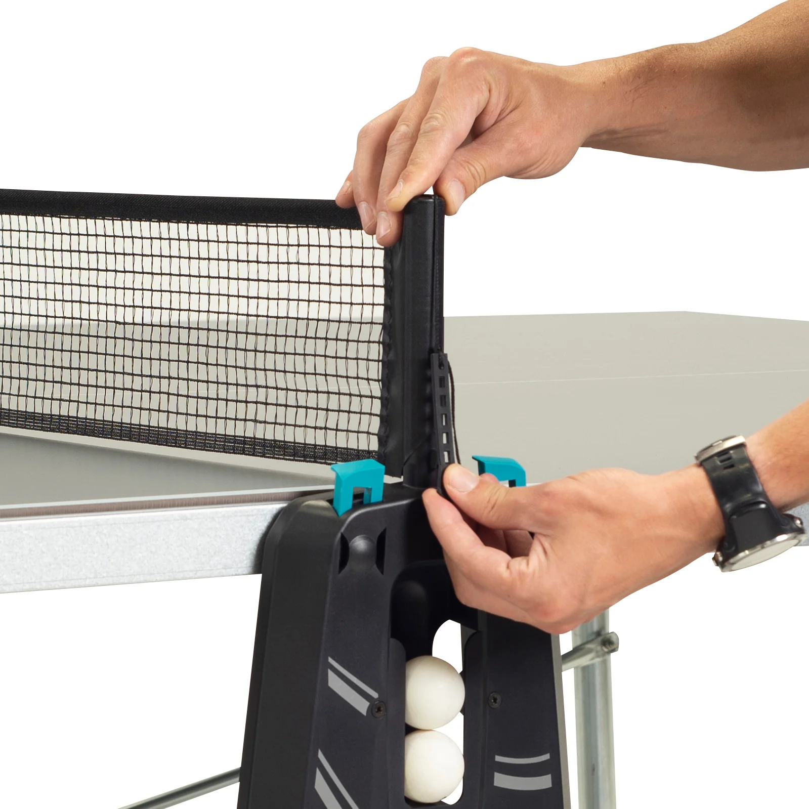 Cornilleau 200X Sport Grey Outdoor Table Tennis Table - Image 6