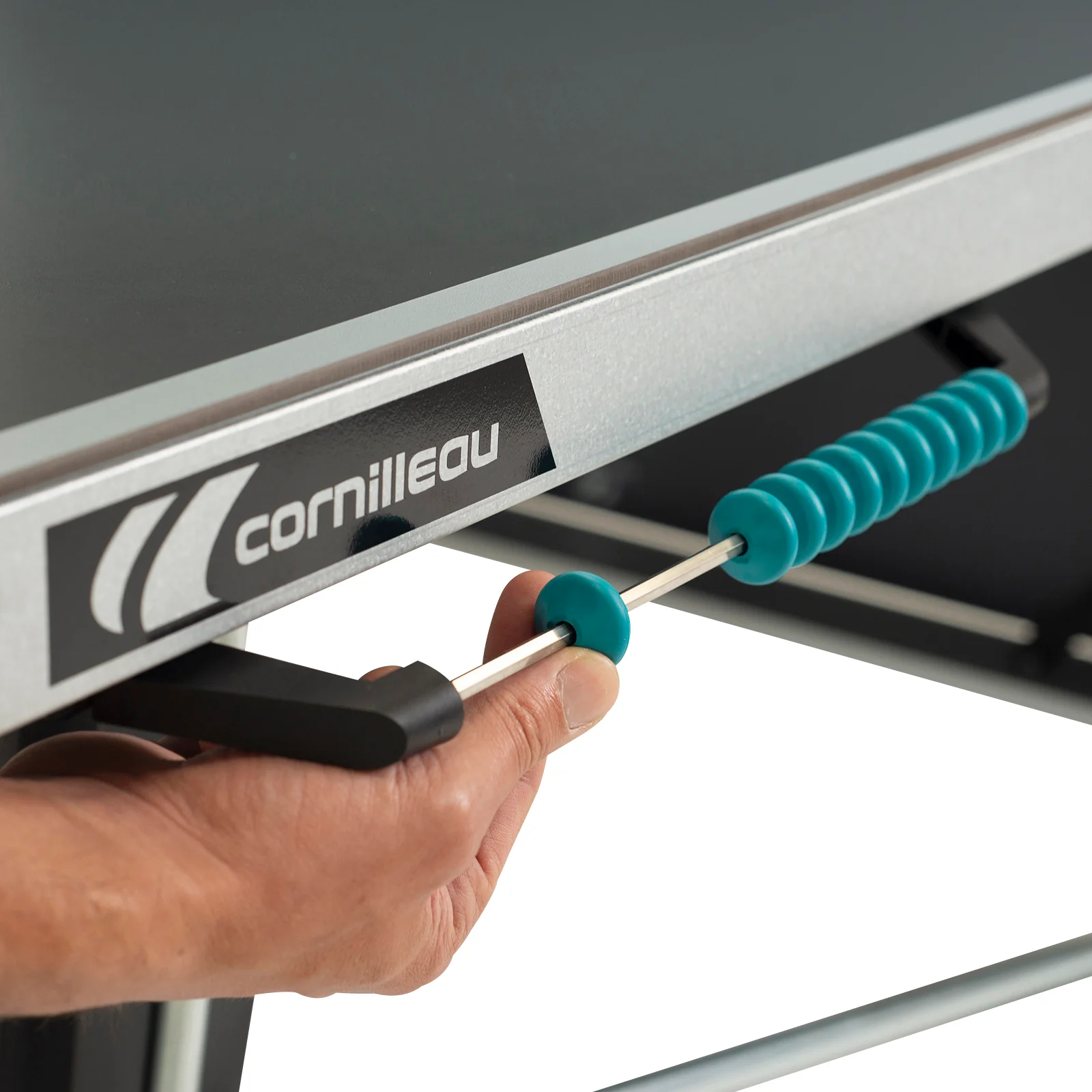 Cornilleau 400X Sport Blue Outdoor Table Tennis Table - Image 4