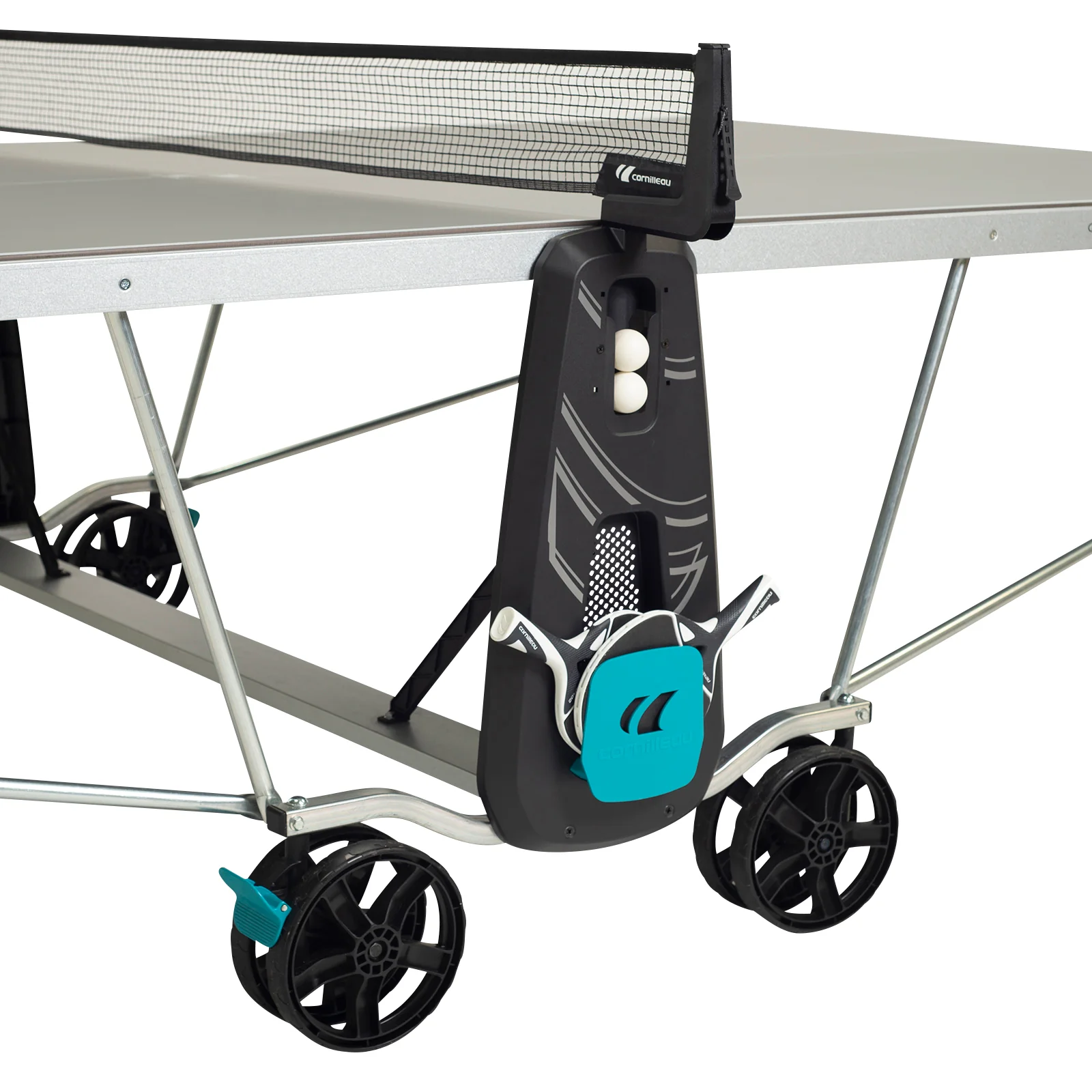 Cornilleau 400X Sport Blue Outdoor Table Tennis Table - Image 7