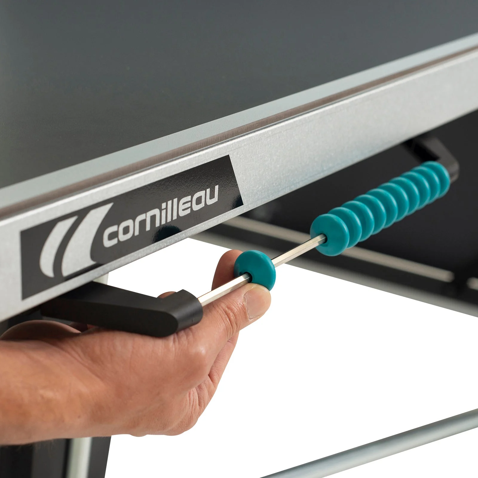 Cornilleau 400X Sport Grey Outdoor Table Tennis Table - Image 4