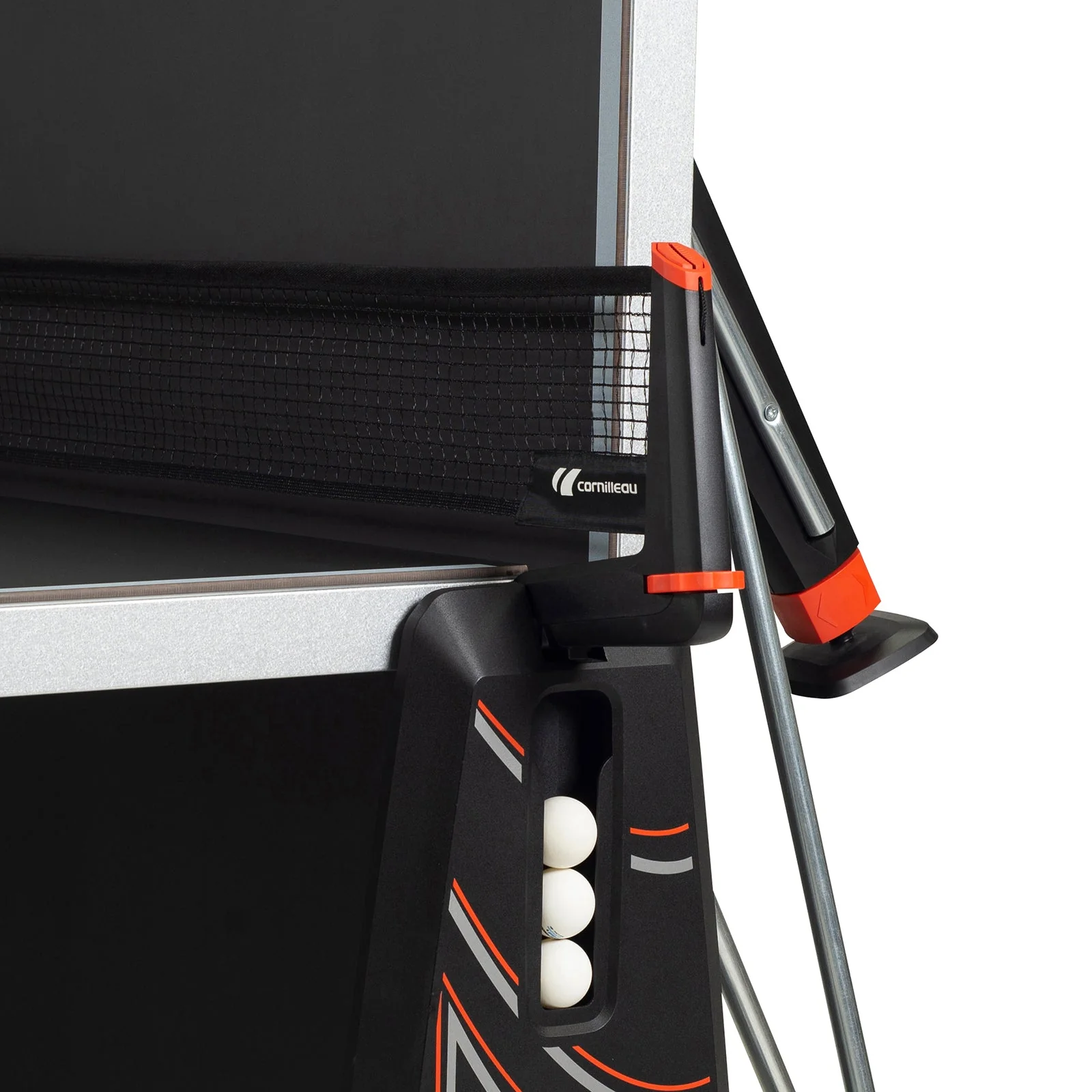 Cornilleau 500X Performance Black Outdoor Table Tennis Table - Image 4