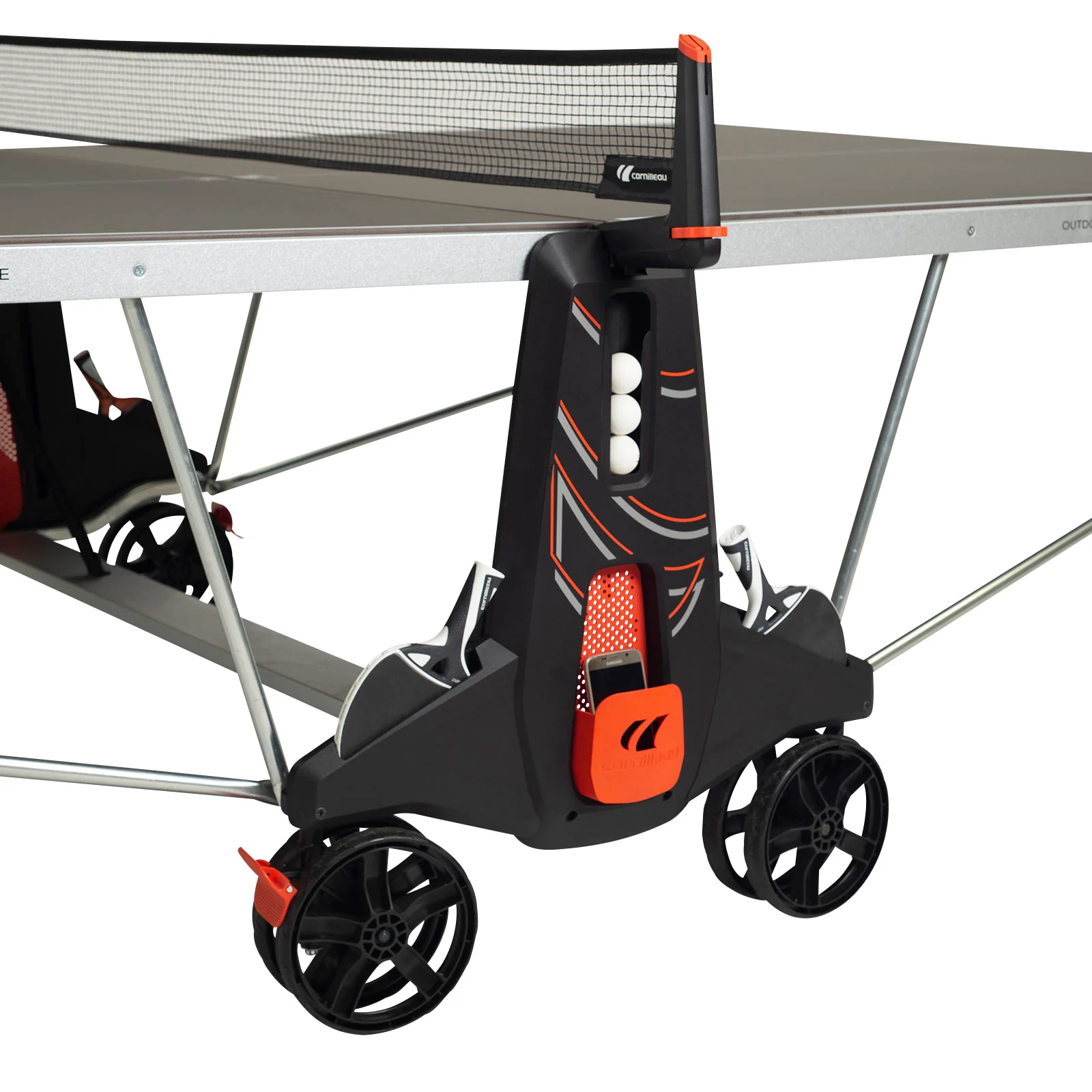 Cornilleau 500X Performance Blue Outdoor Table Tennis Table - Image 8