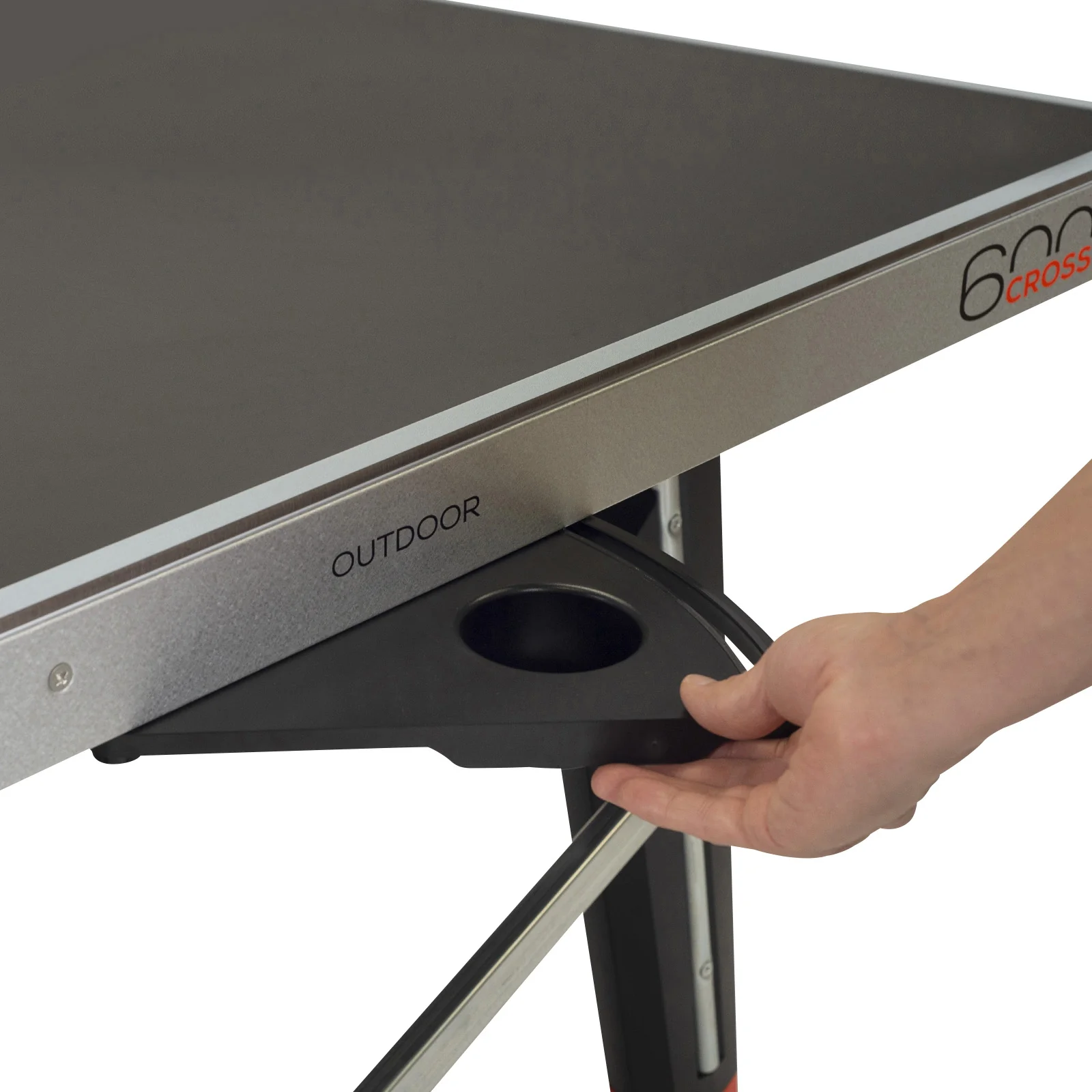 Cornilleau 600X Performance Blue Outdoor Table Tennis Table - Image 3