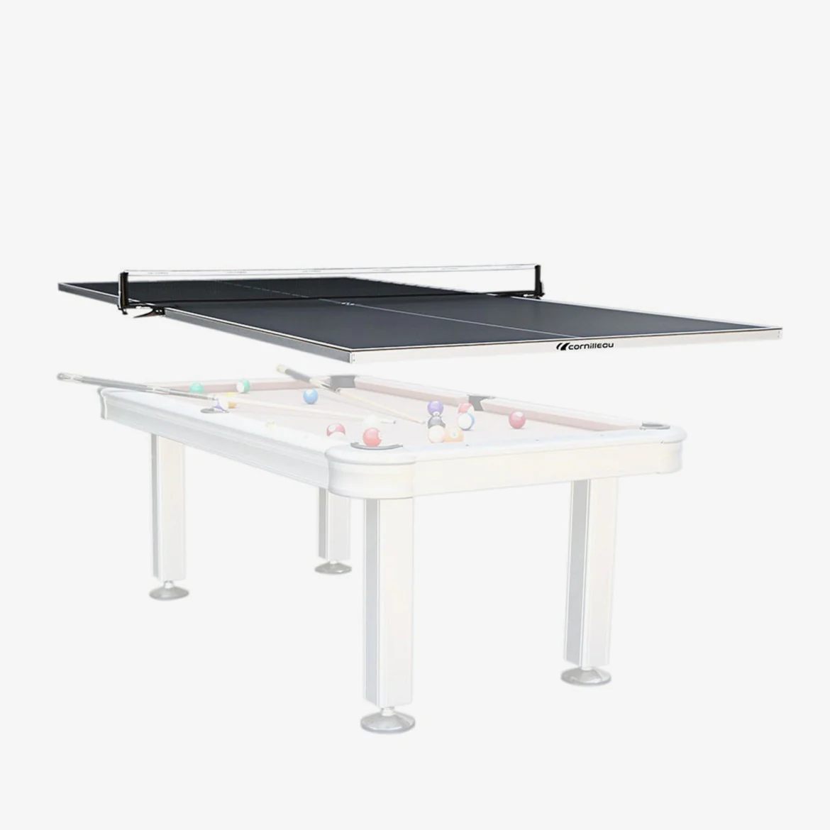 Cornilleau Grey Outdoor Table Tennis Conversion Top