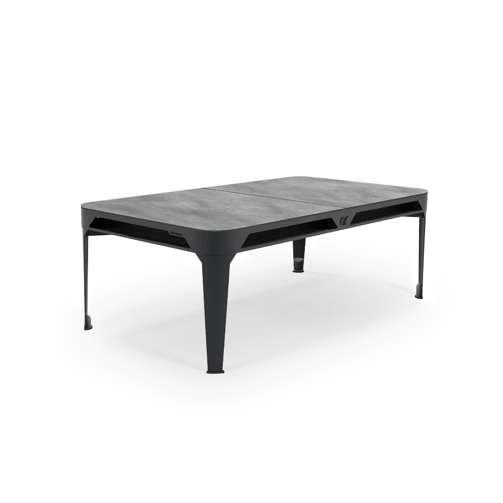 Cornilleau HYPHEN Outdoor Pool Table - Black Frame / Light Grey Cloth - Image 10