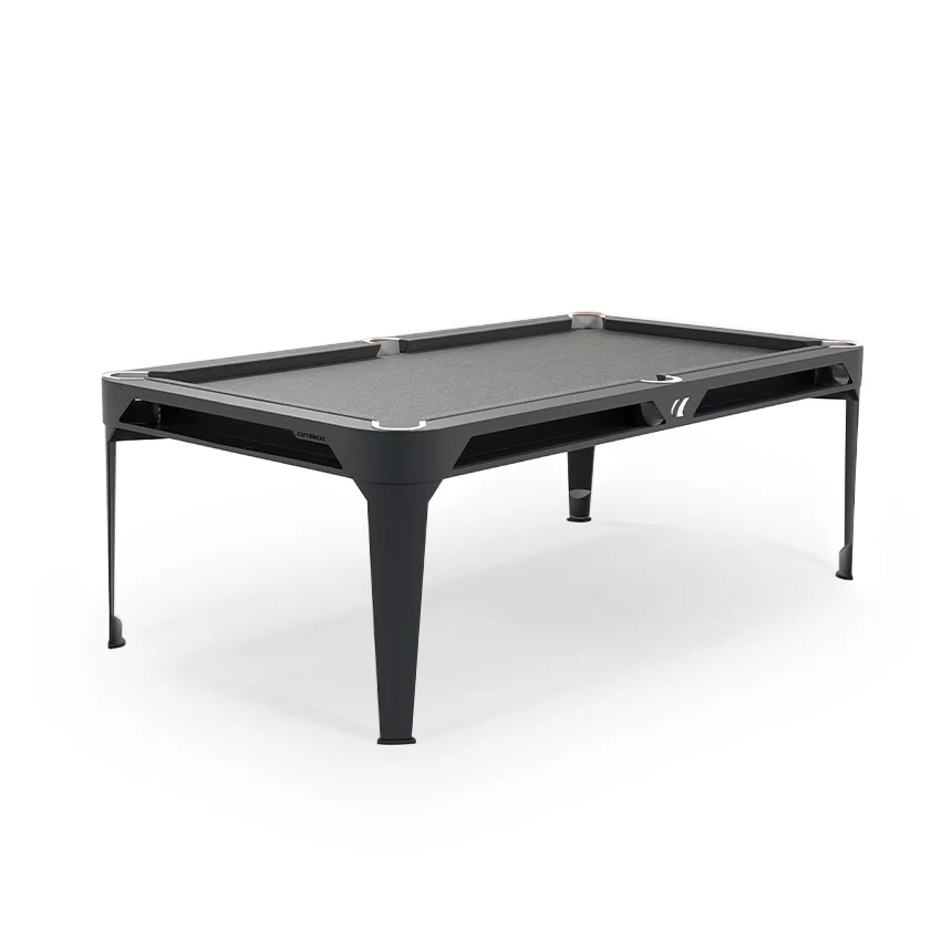 Cornilleau HYPHEN Outdoor Pool Table - Black Frame / Light Grey Cloth - Image 5