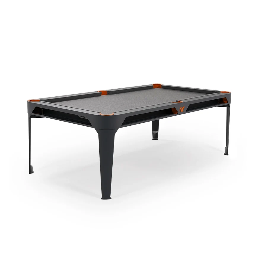 Cornilleau HYPHEN Outdoor Pool Table - Black Frame / Light Grey Cloth - Image 6
