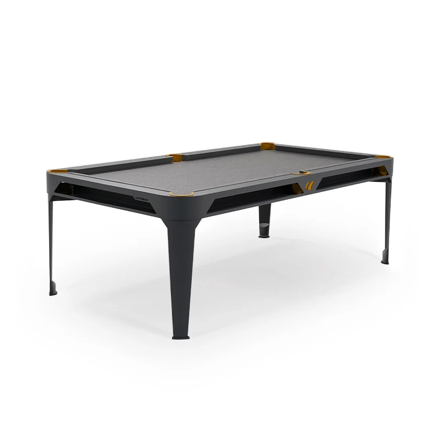Cornilleau HYPHEN Outdoor Pool Table - Black Frame / Light Grey Cloth - Image 7