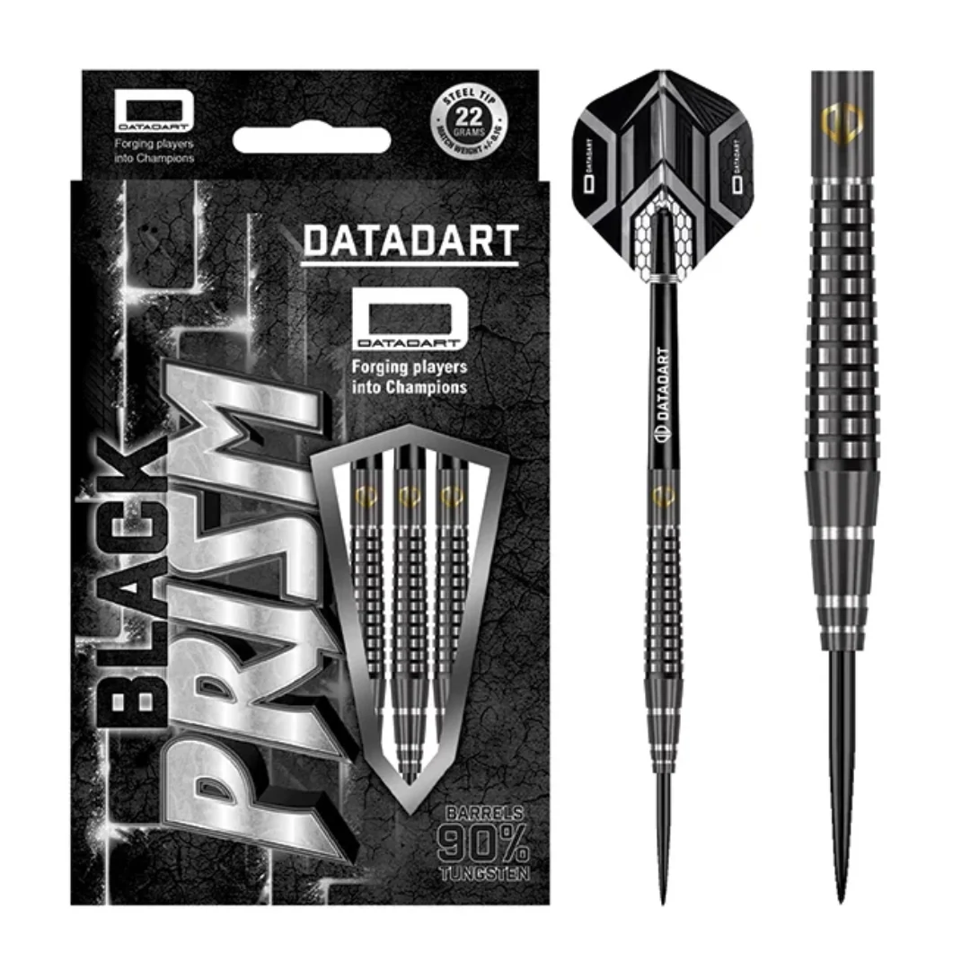 Datadart Black Prism 22g Steel Tip Darts - Image 3
