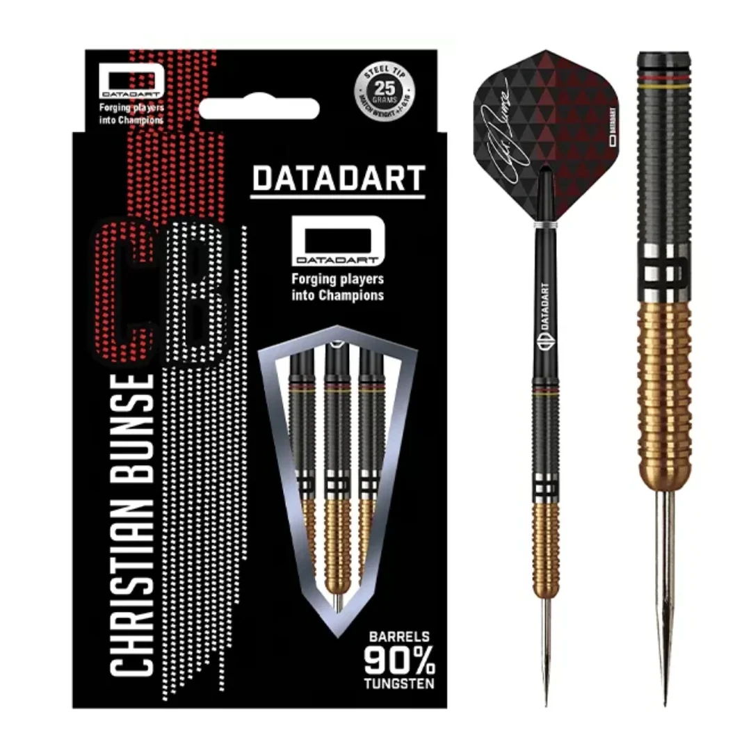 Datadart Christian Bunse 25g Steel Tip Darts - Image 3