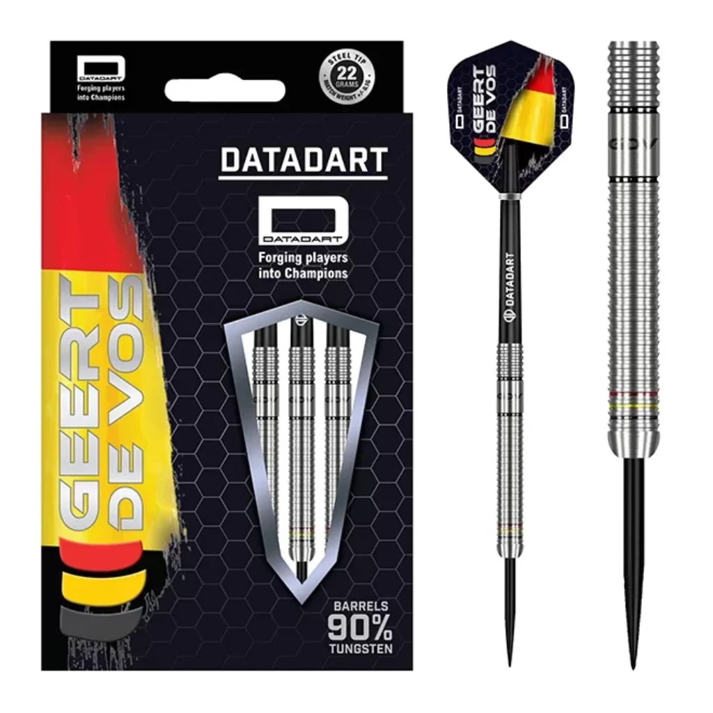 Datadart Geert de Vos 24g Tungsten Tip Darts - Image 3