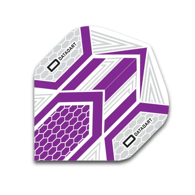 Datadart HEX Grey Purple Flights