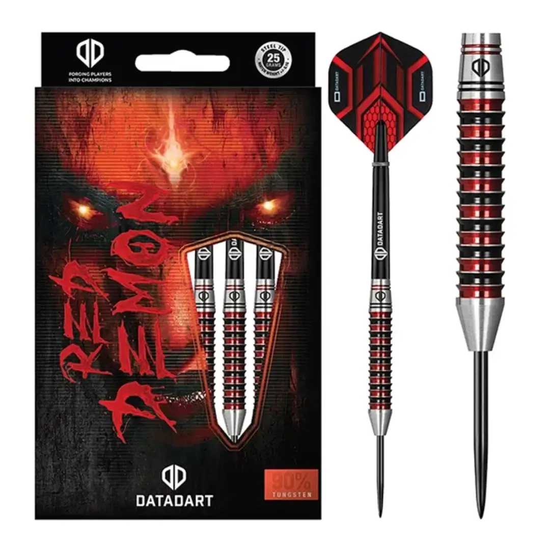 Datadart Red Demon 23g Steel Tip Darts - Image 3