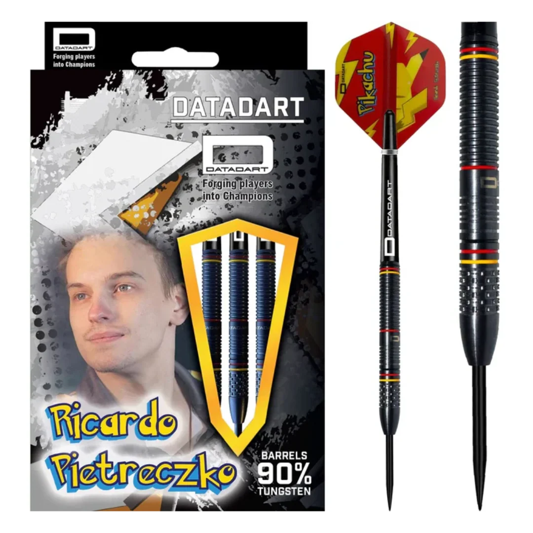 Datadart Ricardo Pietreczko Pikachu 23g Steel Tip Darts - Image 3