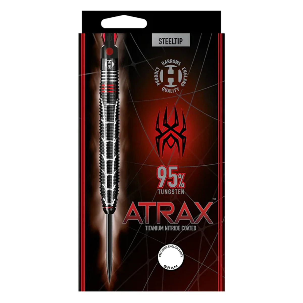 Harrows Atrax 95% Tungsten Darts 21g - Image 2