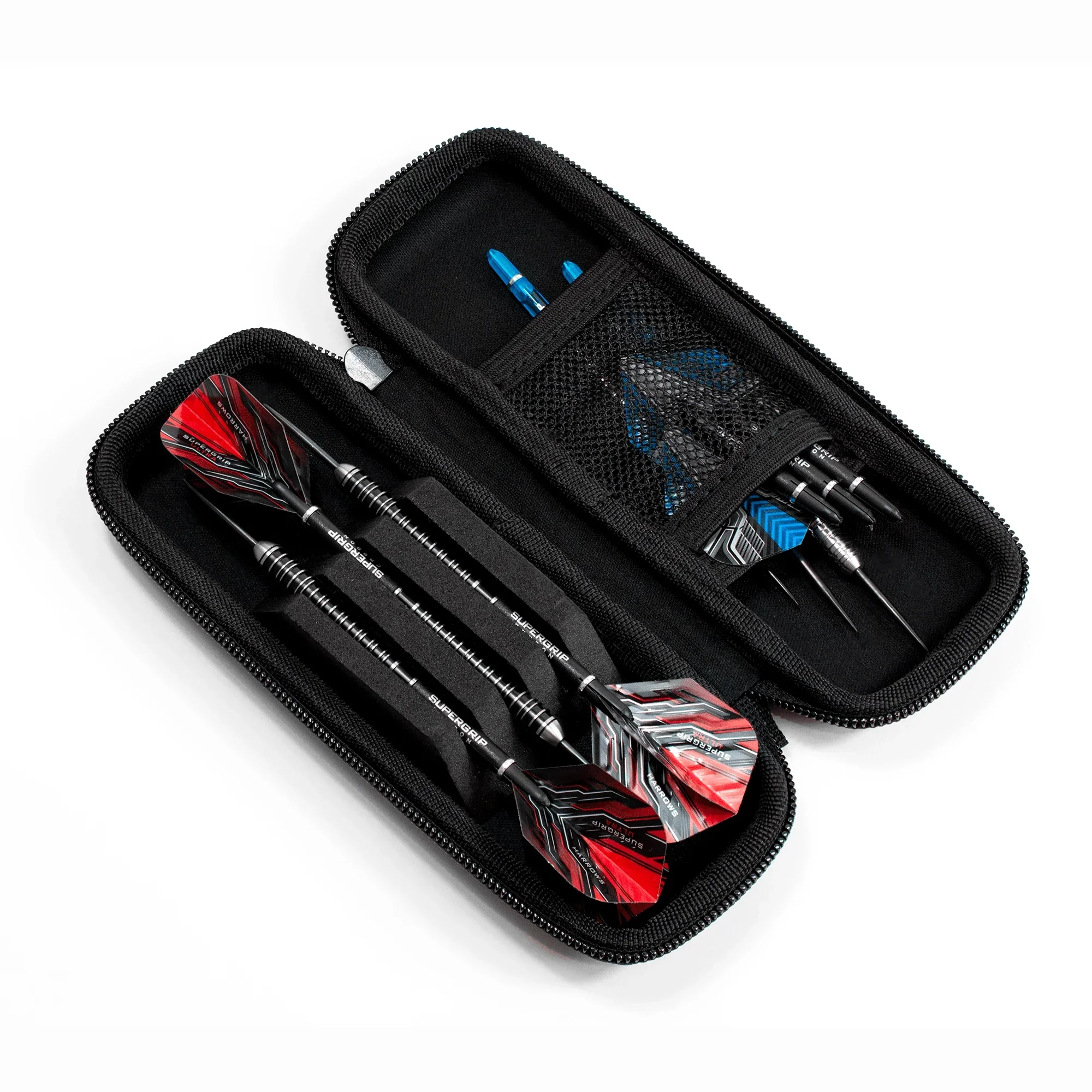 Harrows Blaze Fire Grey Darts Case - Image 3