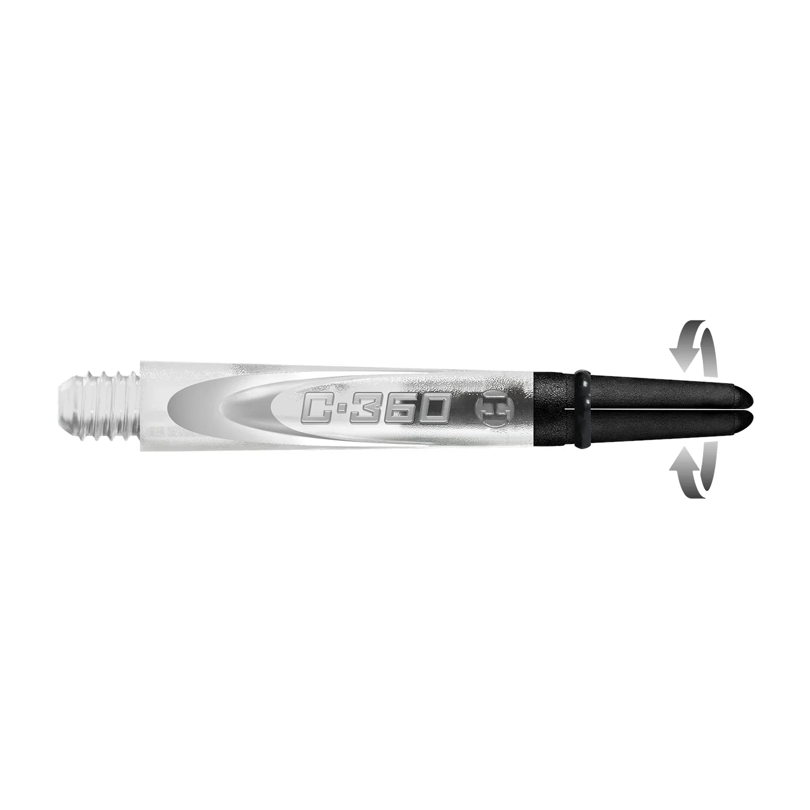 Harrows Carbon 360 Midi Clear Dart Stems