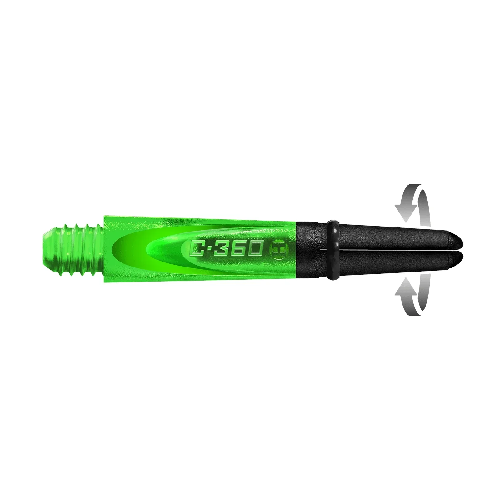Harrows Carbon 360 Short Green Dart Stems