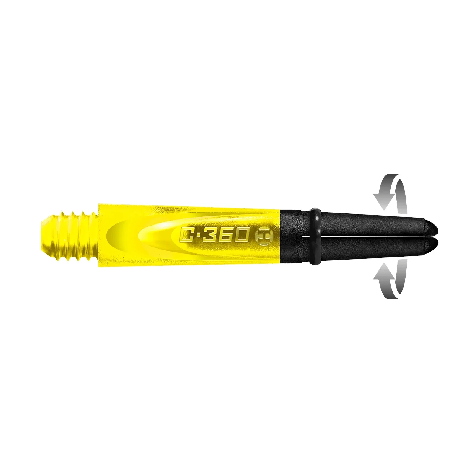 Harrows Carbon 360 Short Yellow Dart Stems