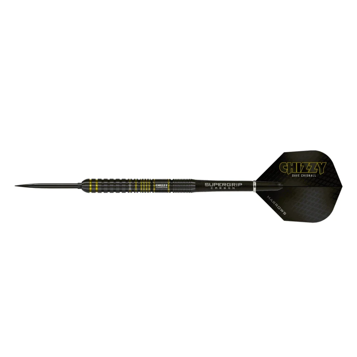 Harrows Chizzy Series 3 | Quick Point | 90% Tungsten Steel Tip Darts | 23g