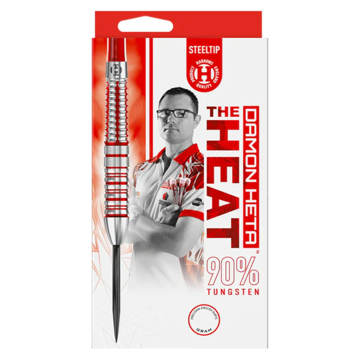 Harrows Damon Heta Series 2 90% Tungsten 23g Darts - Image 3