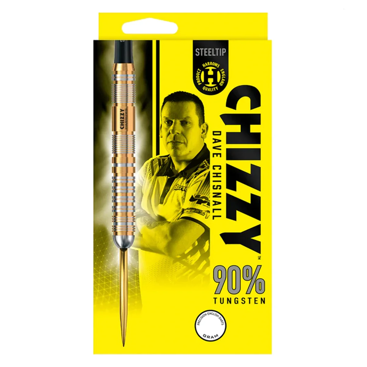 Harrows Dave Chisnall Series 2 Chizzy 90% Tungsten 23g Darts - Image 3