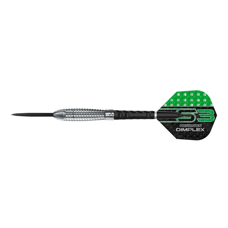 Harrows Dimplex S3 Bomb 90% Steel Tip Darts 24g