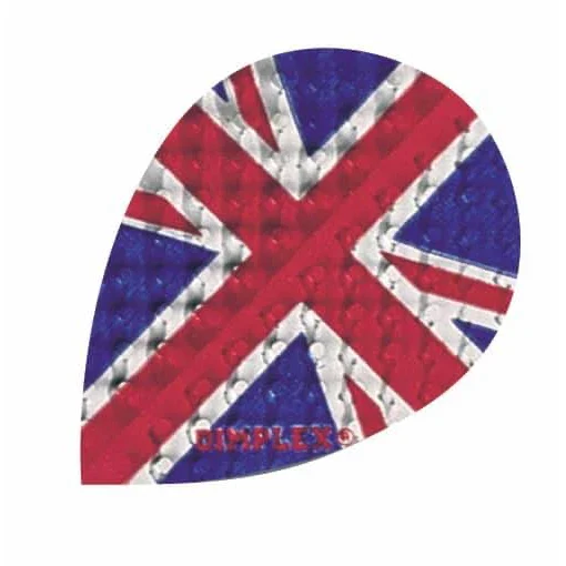 Harrows Dimplex Union Jack Pear Dart Flights