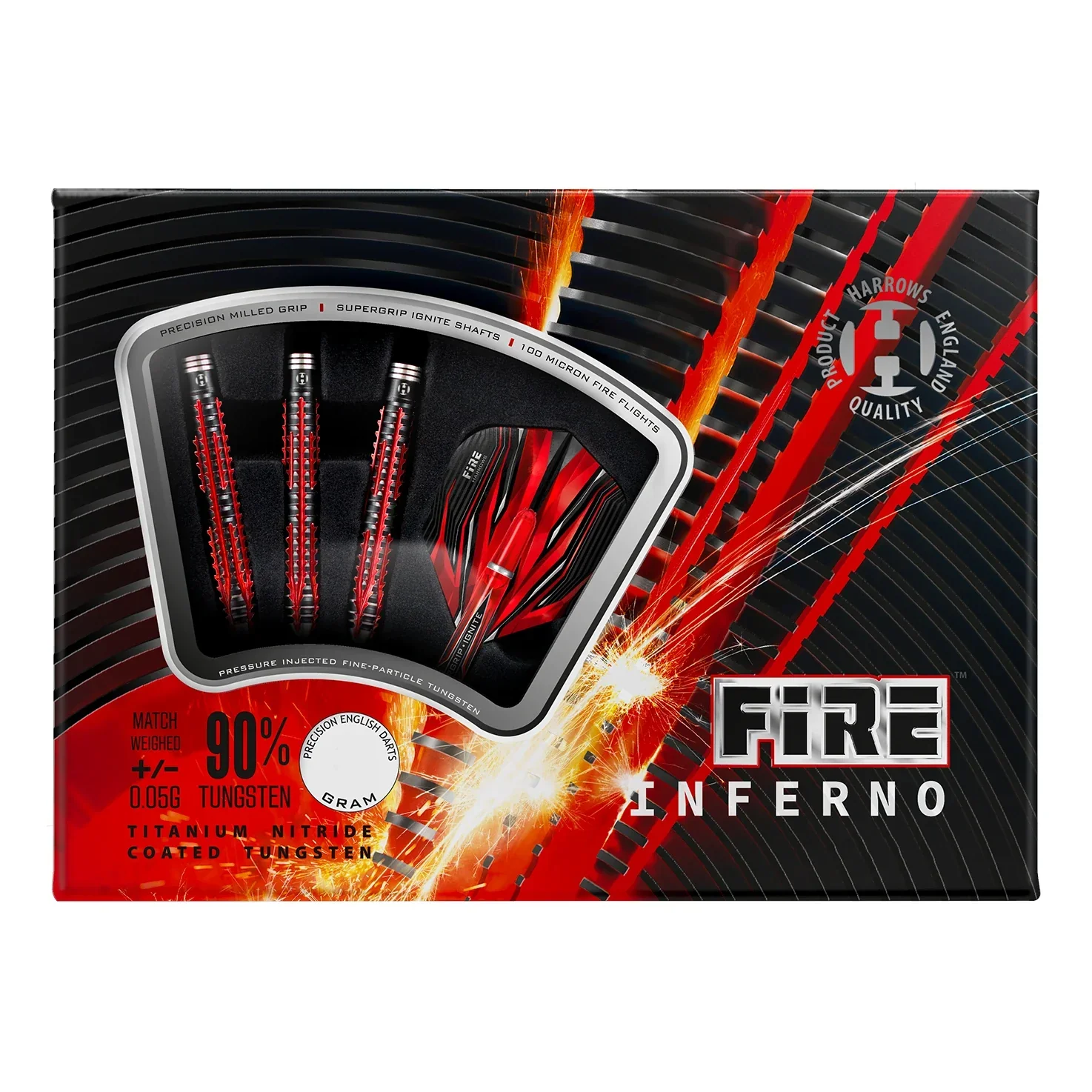Harrows Fire Inferno 21g Darts - Image 2