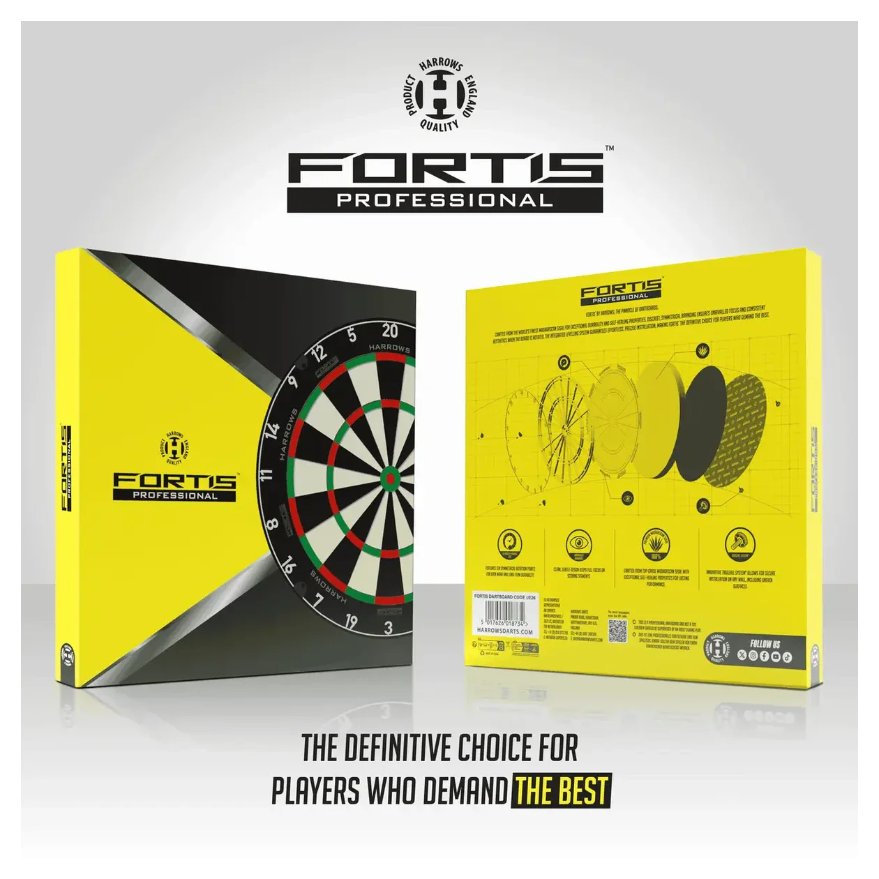 Harrows Fortis Professional Dartboard - Image 9