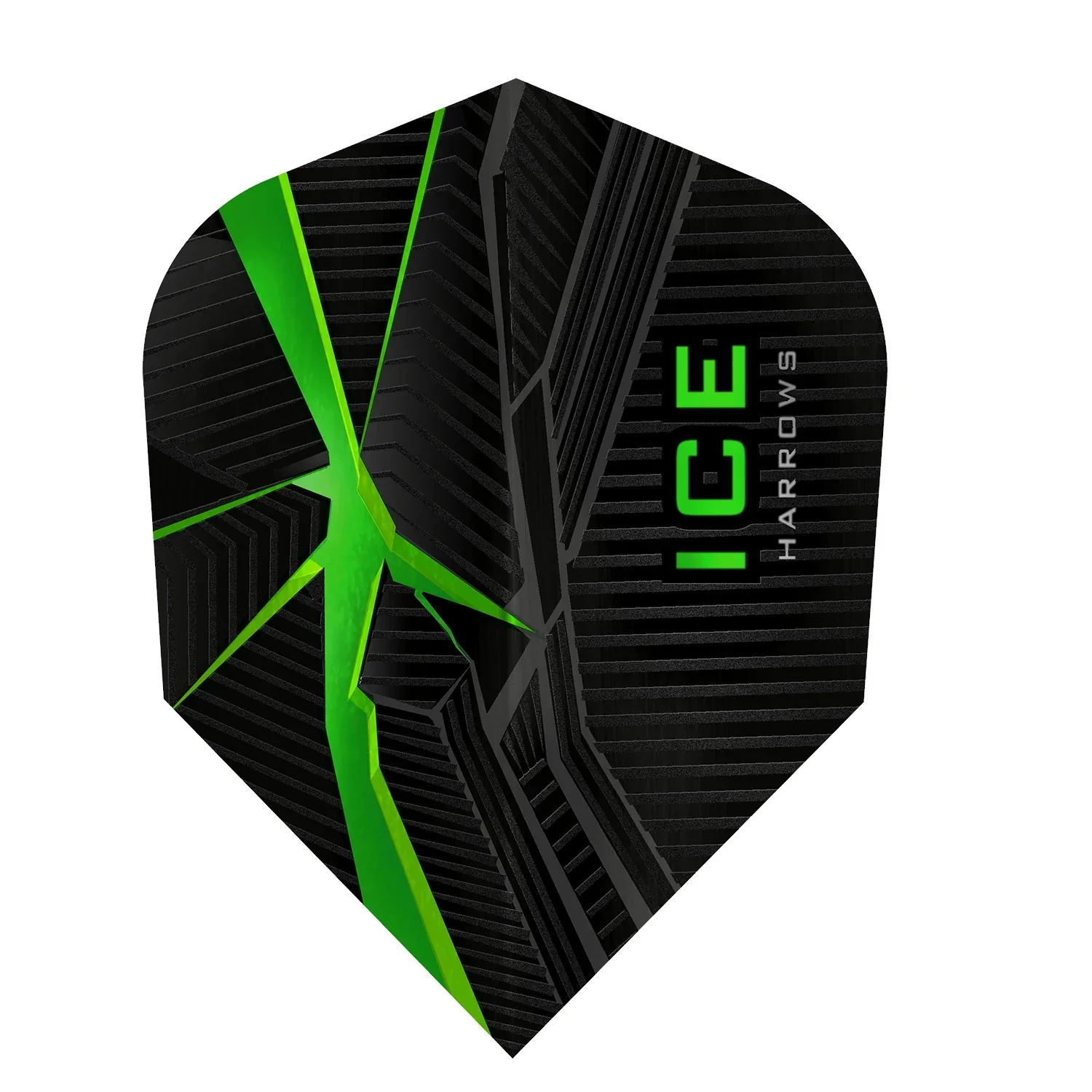 Harrows ICE Recut Green Dart Flights