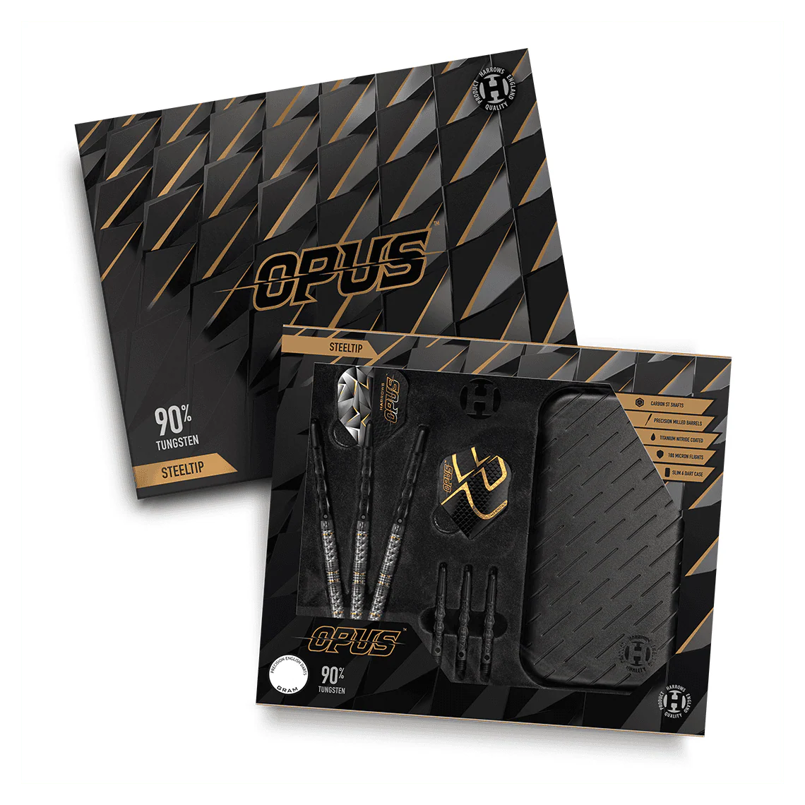 Harrows Opus 90% Steel Tip Darts 22g - Image 7