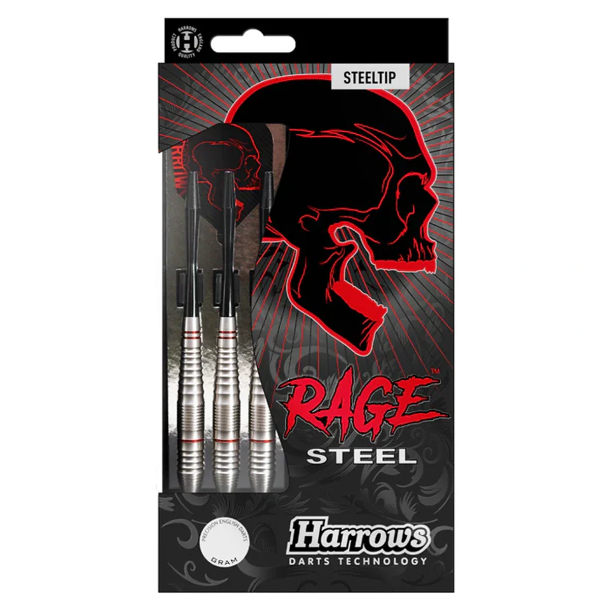 Harrows Rage Steel 21g Darts - Image 3