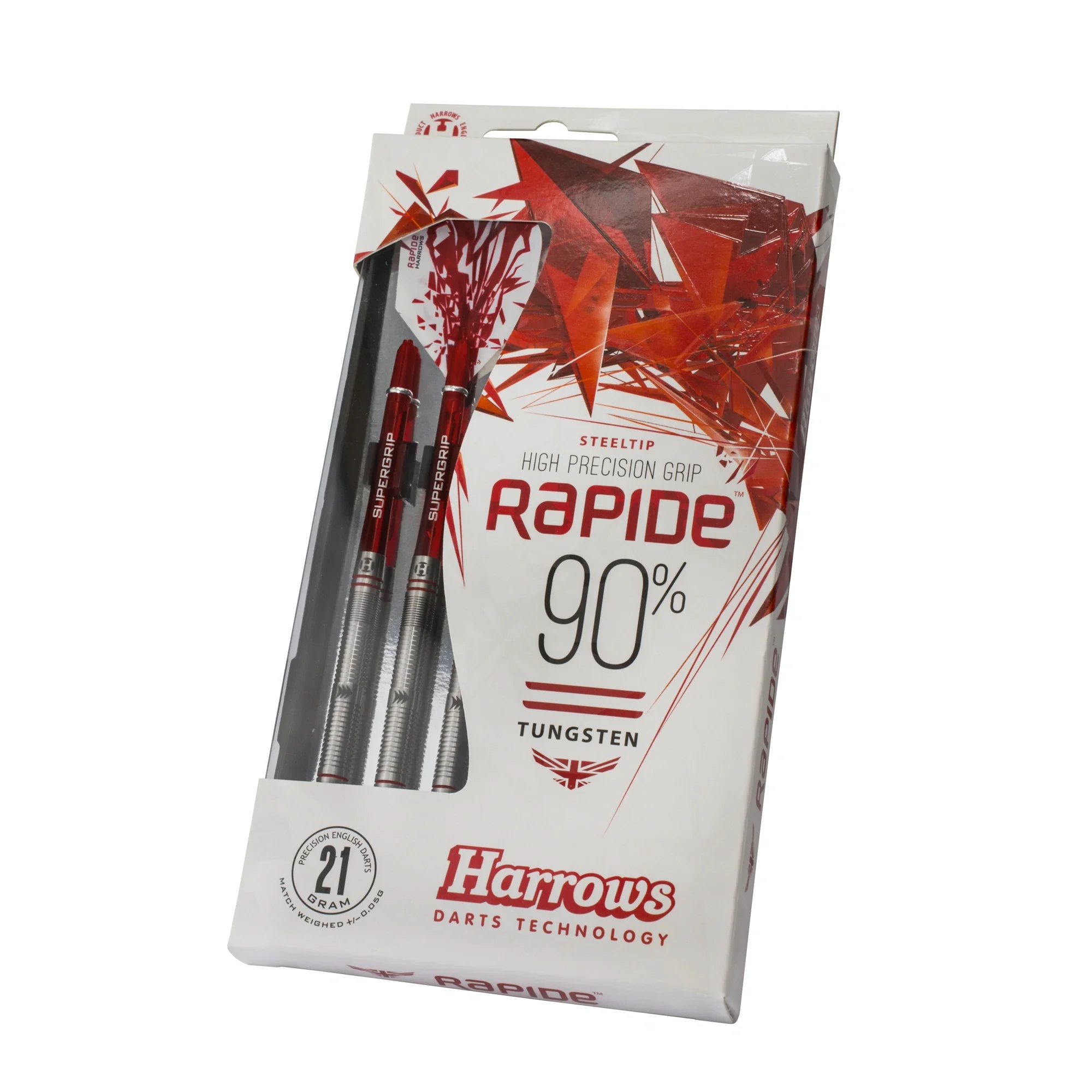 Harrows Rapide Style A 90% Tungsten Steel Tip 21g Darts - Image 2