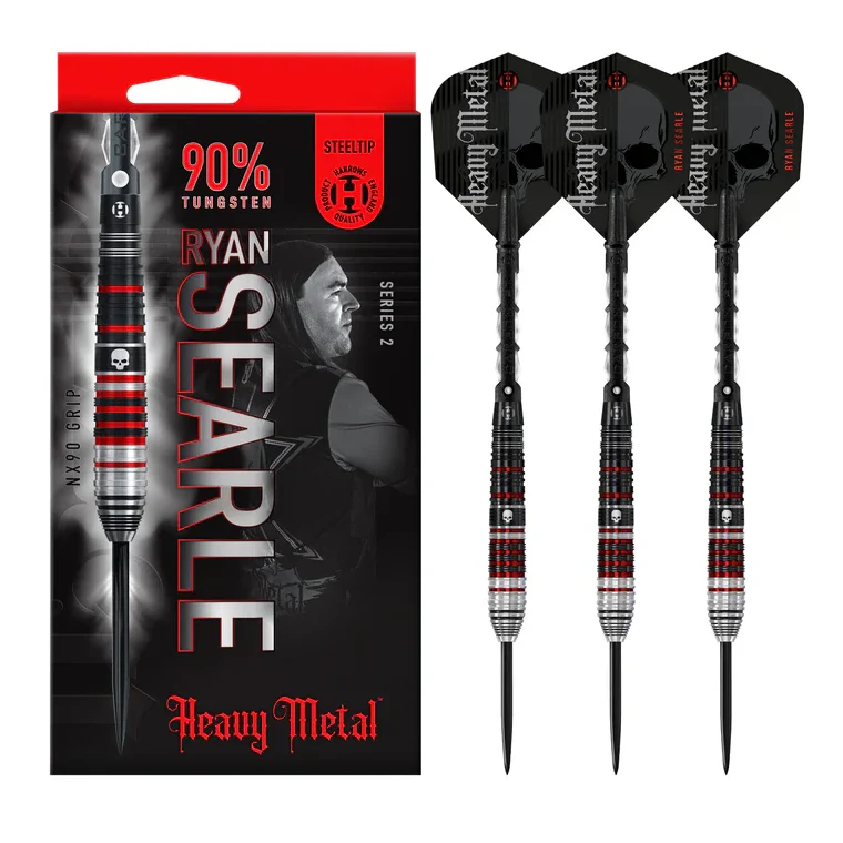 Harrows Ryan Searle Series 2 90% Steel Tip Darts 22g - Image 5