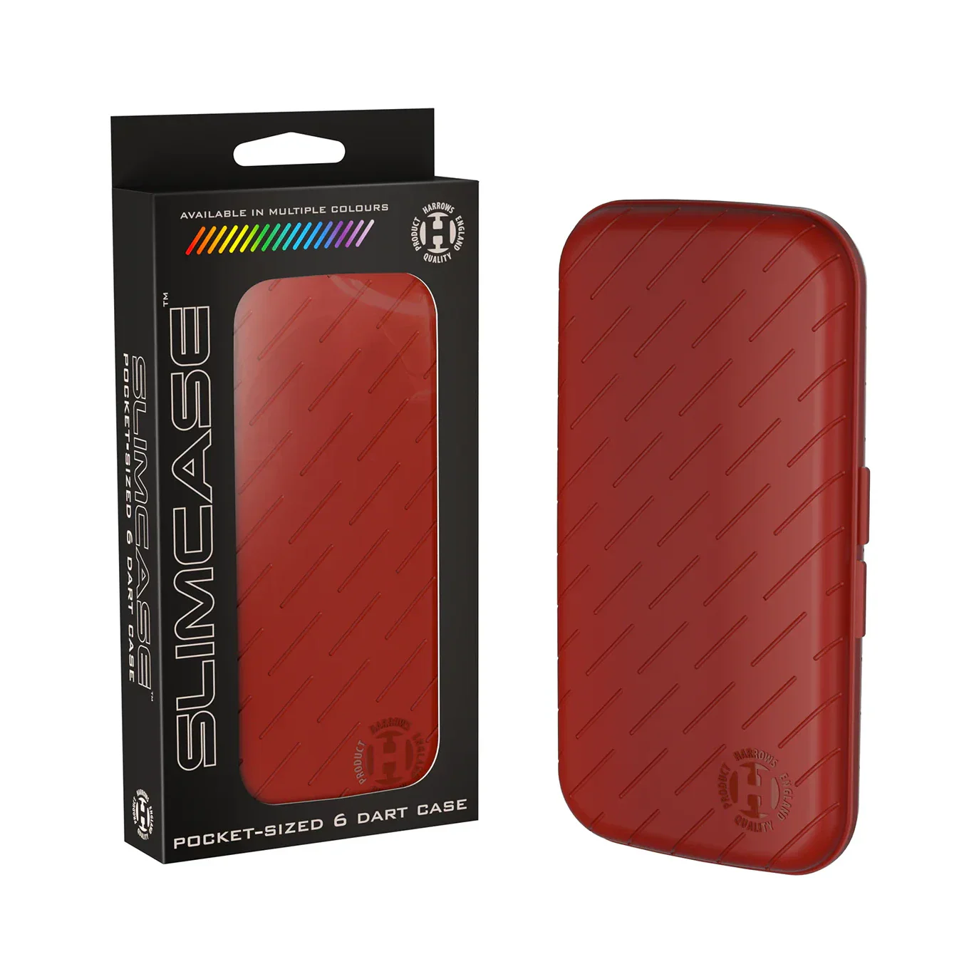 Harrows SlimCase 6 Darts Holder - Red - Image 2