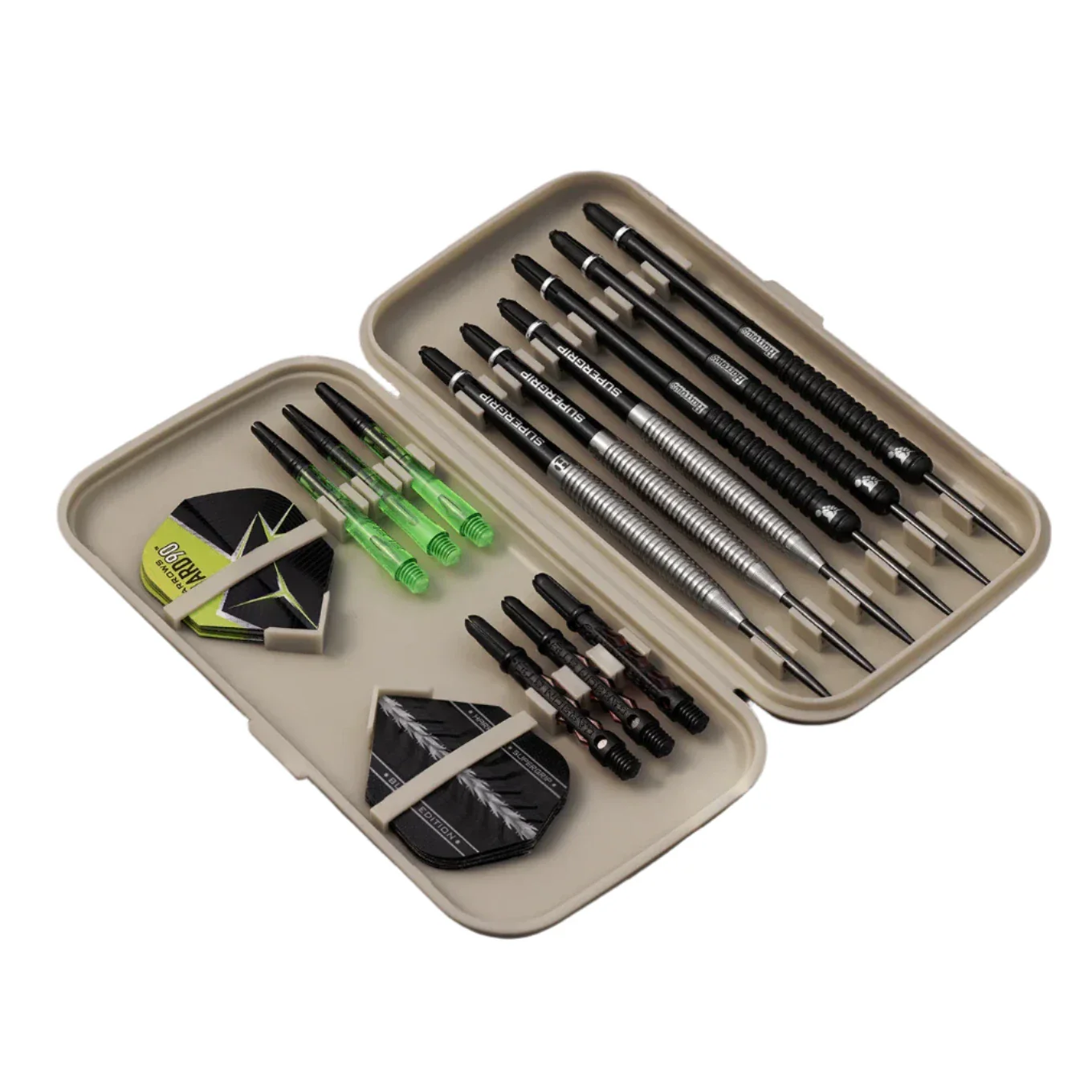 Harrows SlimCase 6 Darts Holder - Stone Grey - Image 4