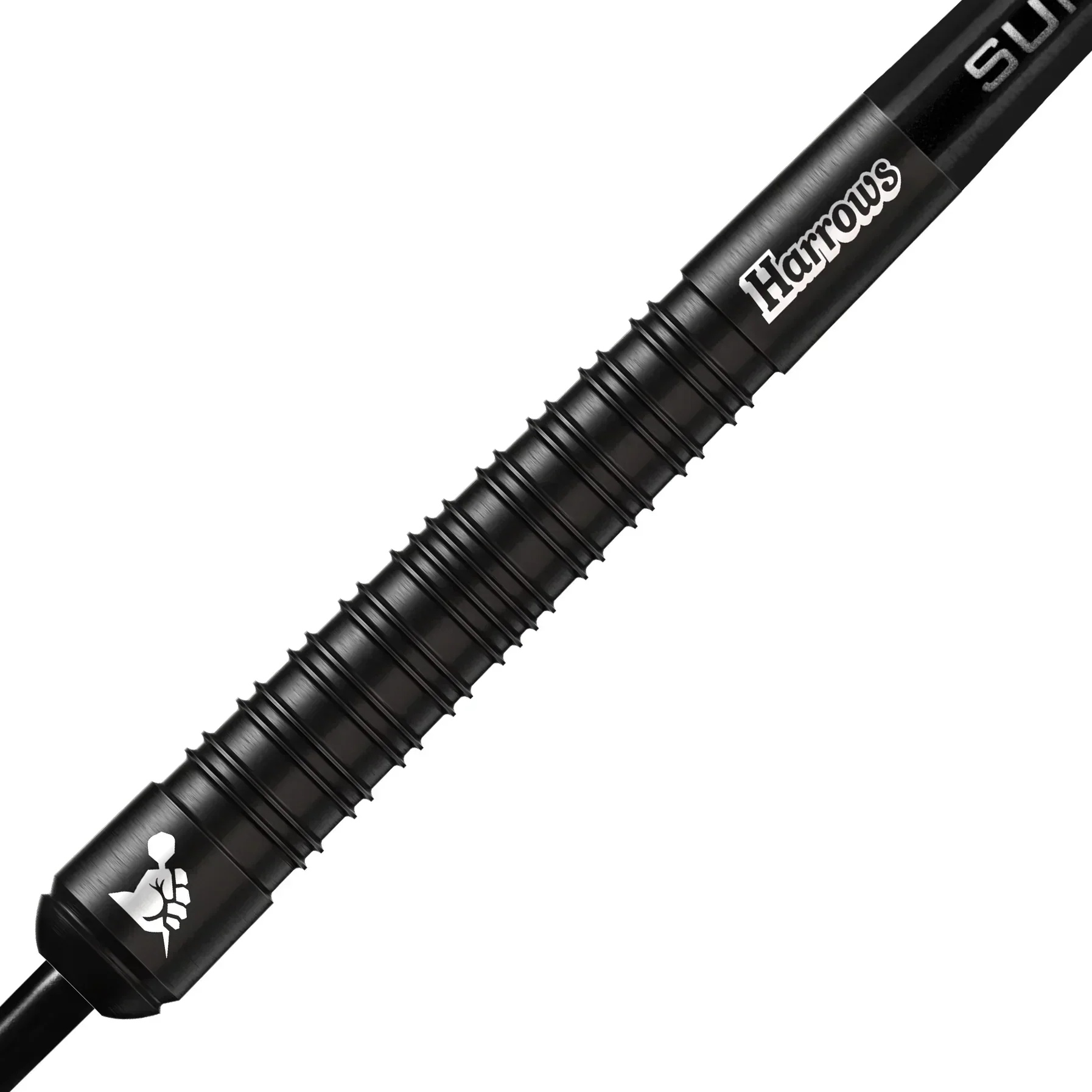 Harrows SUPERGRIP Black Edition 90% Tungsten Steel Tip Darts 28g - Image 4