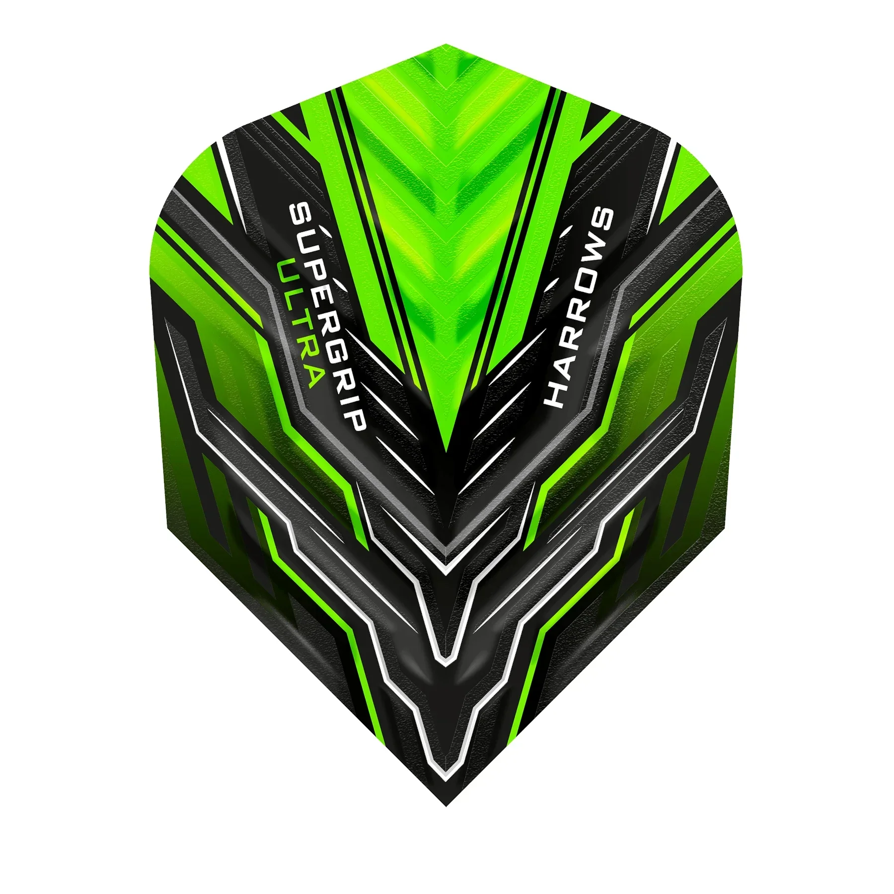 Harrows Supergrip Ultra Green Dart Flights